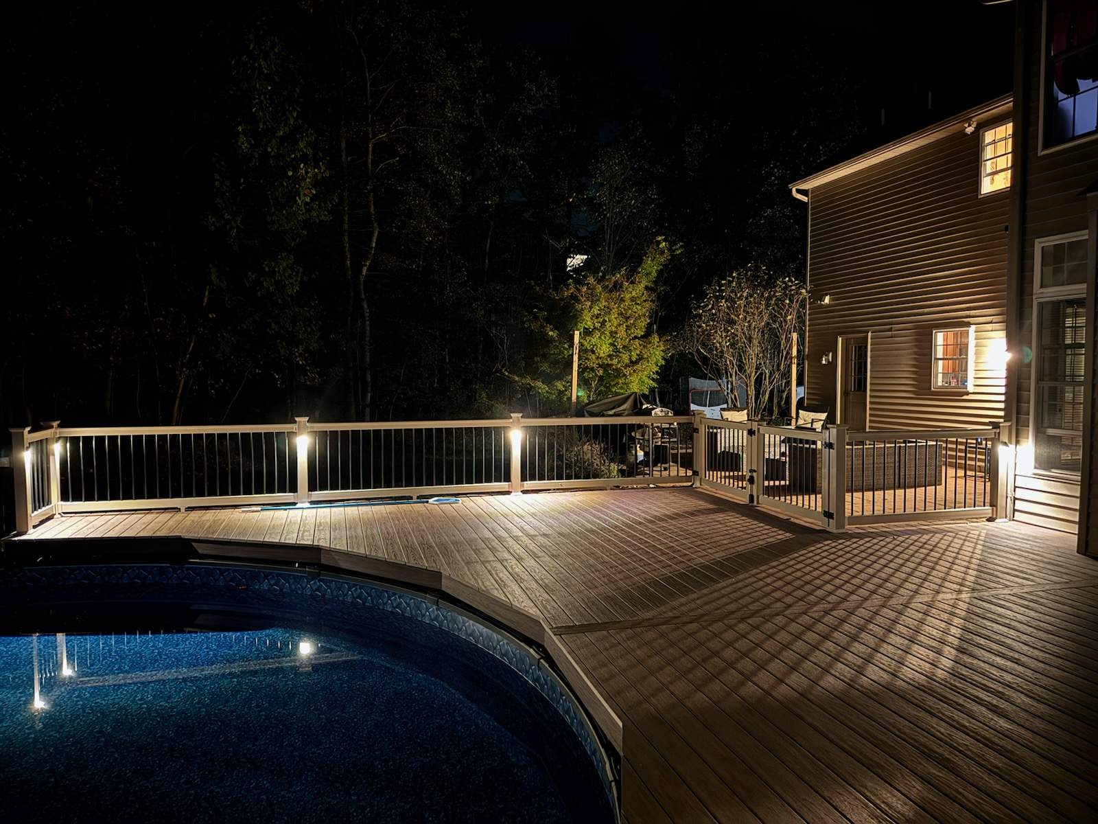 Above Ground Pool Deck by Wyomissing Construction LLC 