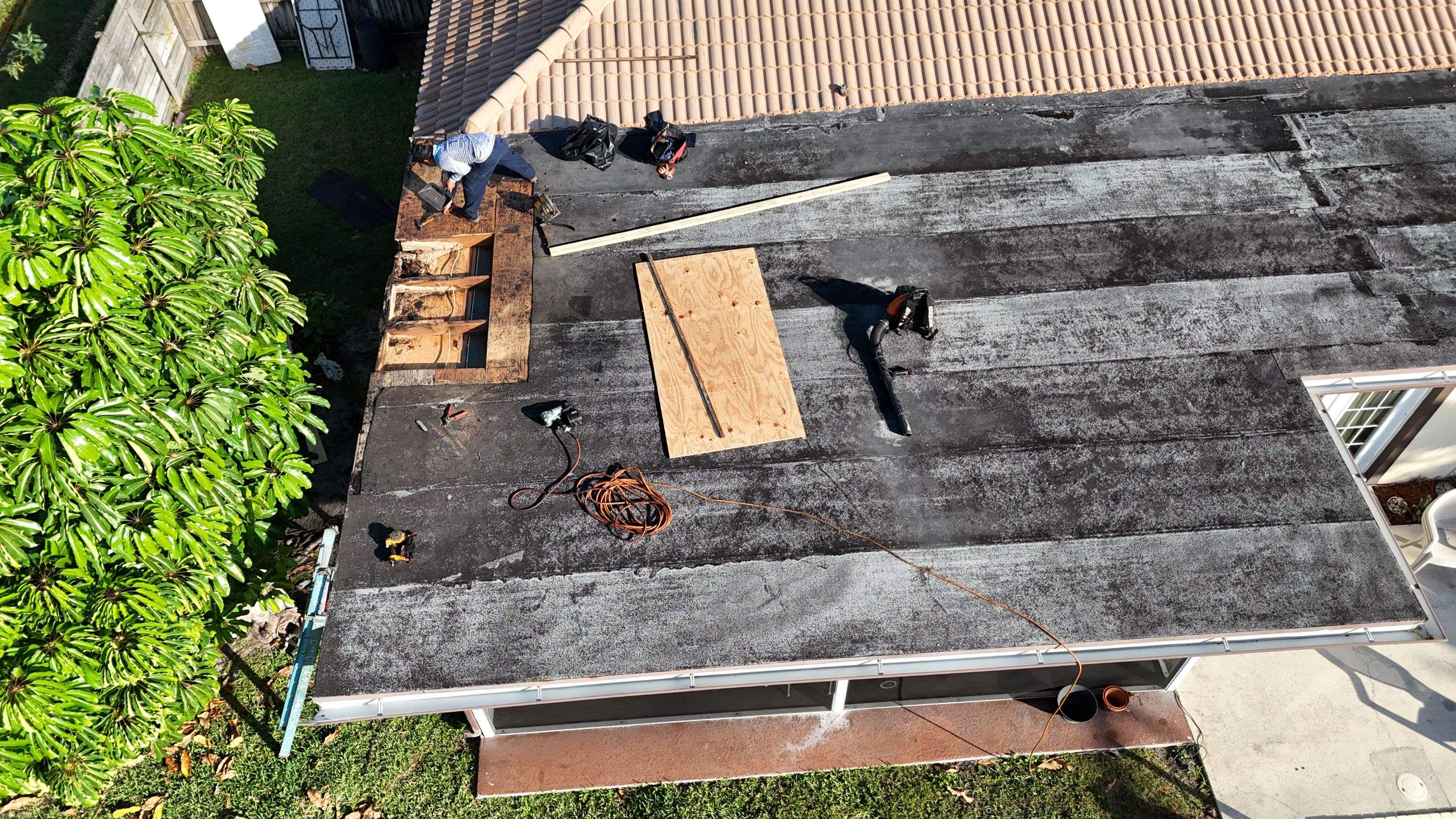Residential Roof Repair and Flat Roof Restoration in Boca Raton by Aastro Roofing