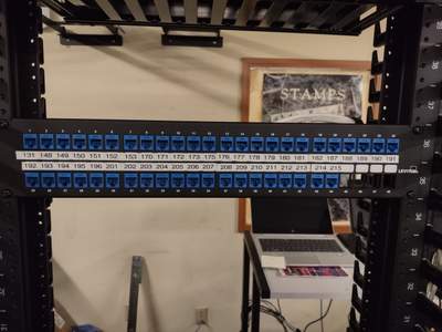 Structured cabling installation by CimaSolutions