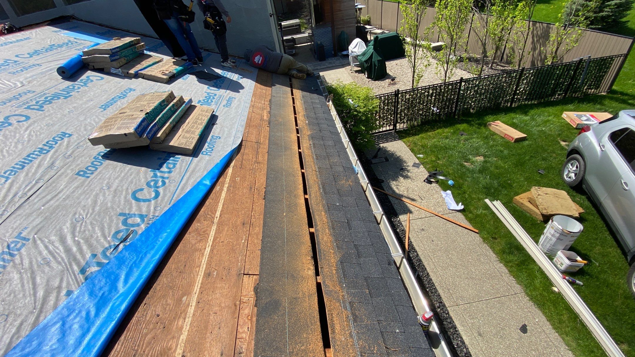 Roof Replacement using CertainTeed Landmark by 180 Contractors