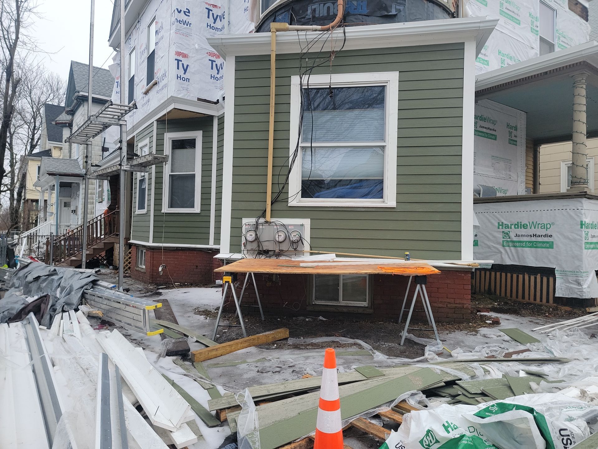 New Fibercement siding by UBrothers Construction