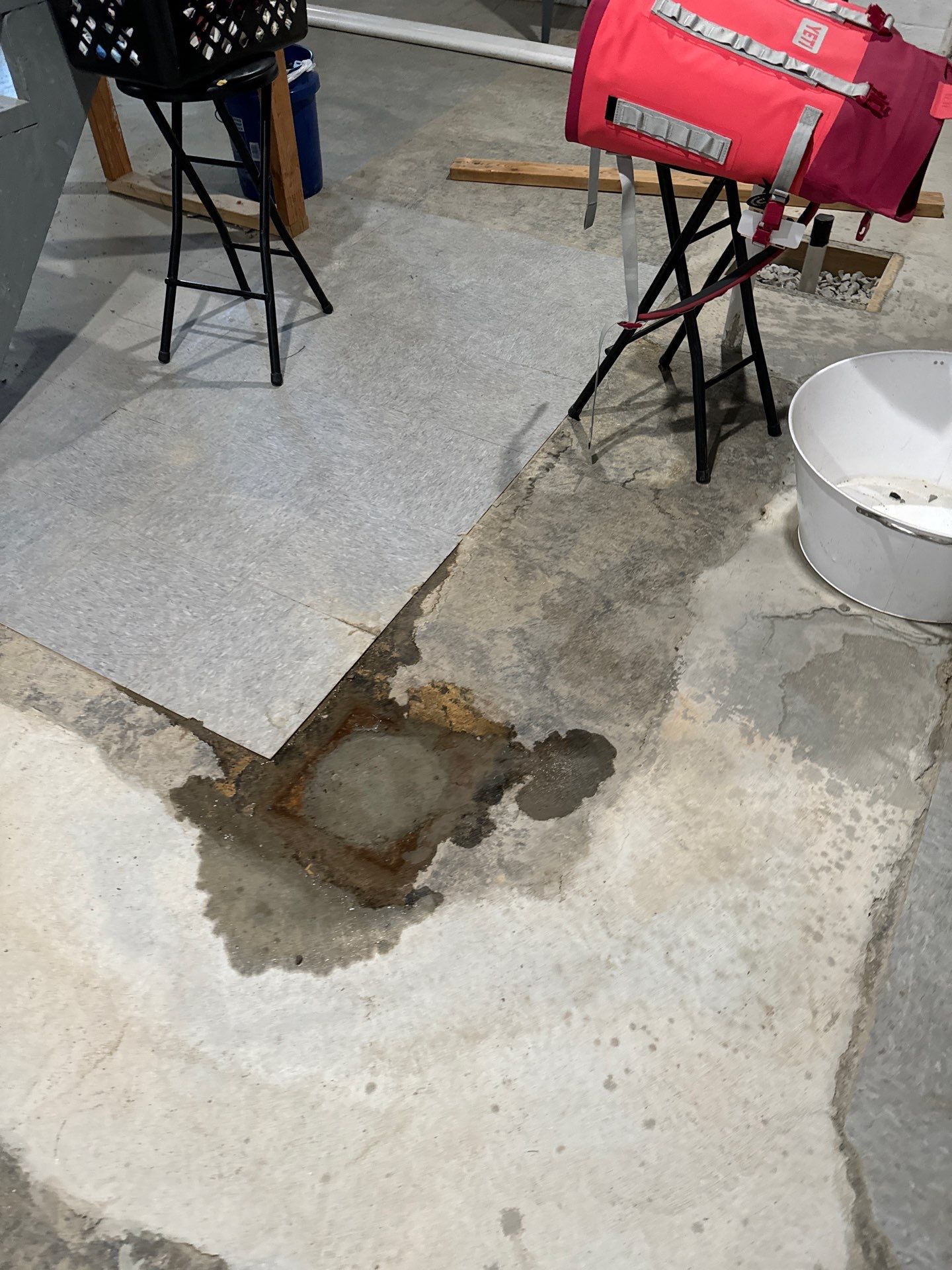 Basement + Garage Project in Pittsburgh by Floors in a Day, Inc