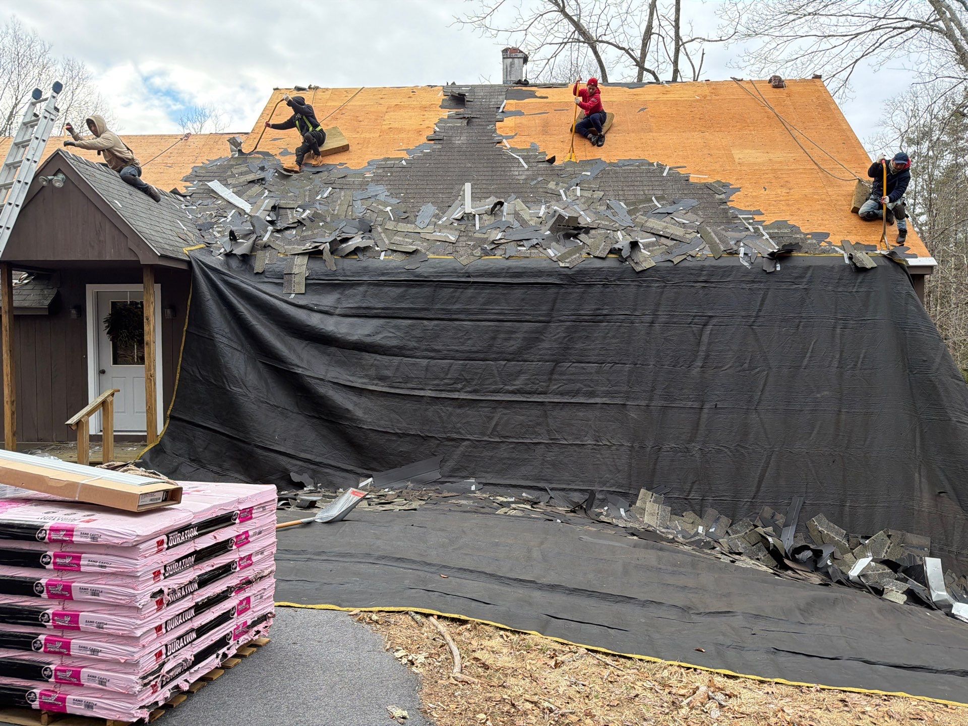 Deerfield New Hampshire Roof Replacement - Owens Corning by Tall pine roofing