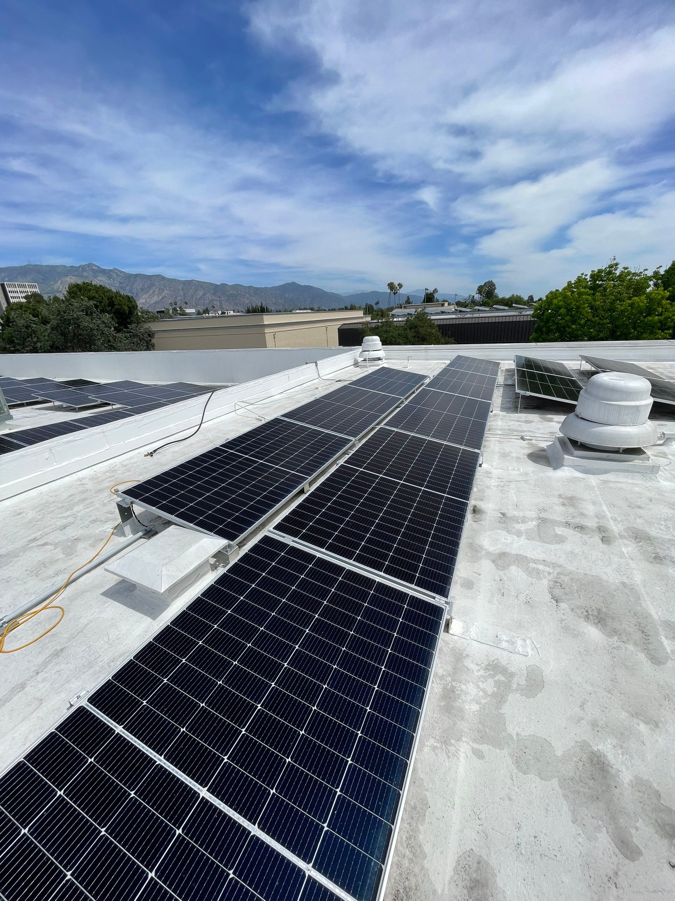 Commercial Solar Panel Cleaning by Palm Coast Solar Cleaning
