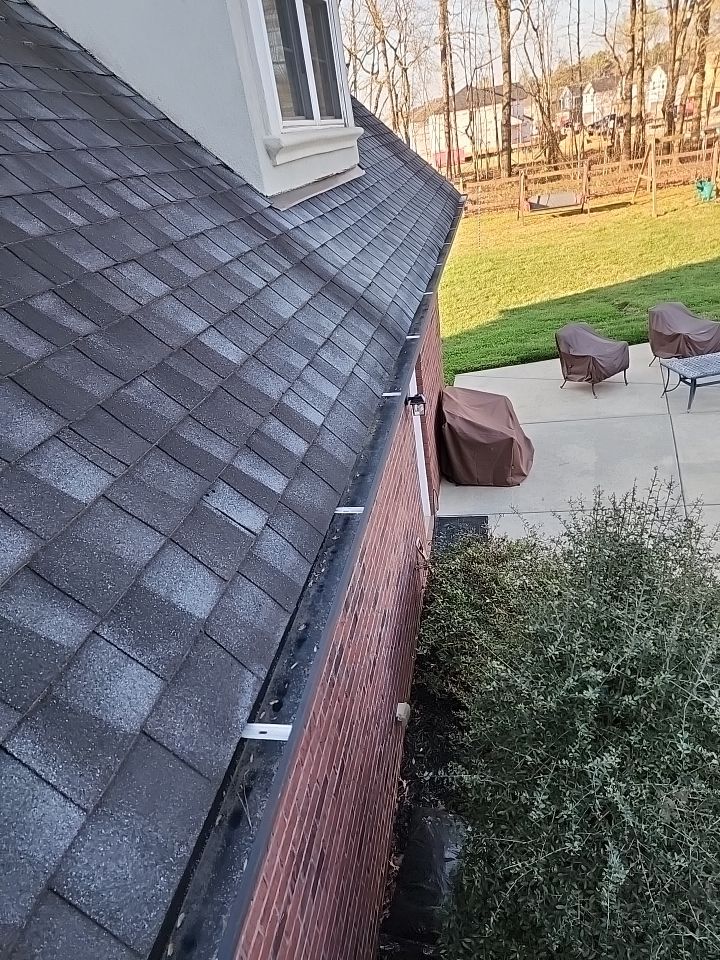 Gutter Guard Instalation using Leaf Blaster Pro by Gutter Glove by Power Wash Masters LLC