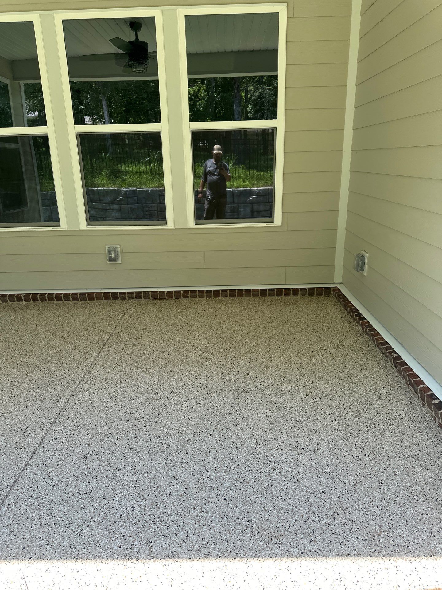 Garage Floor Coating using Shoreline by My Garage Floor Guys