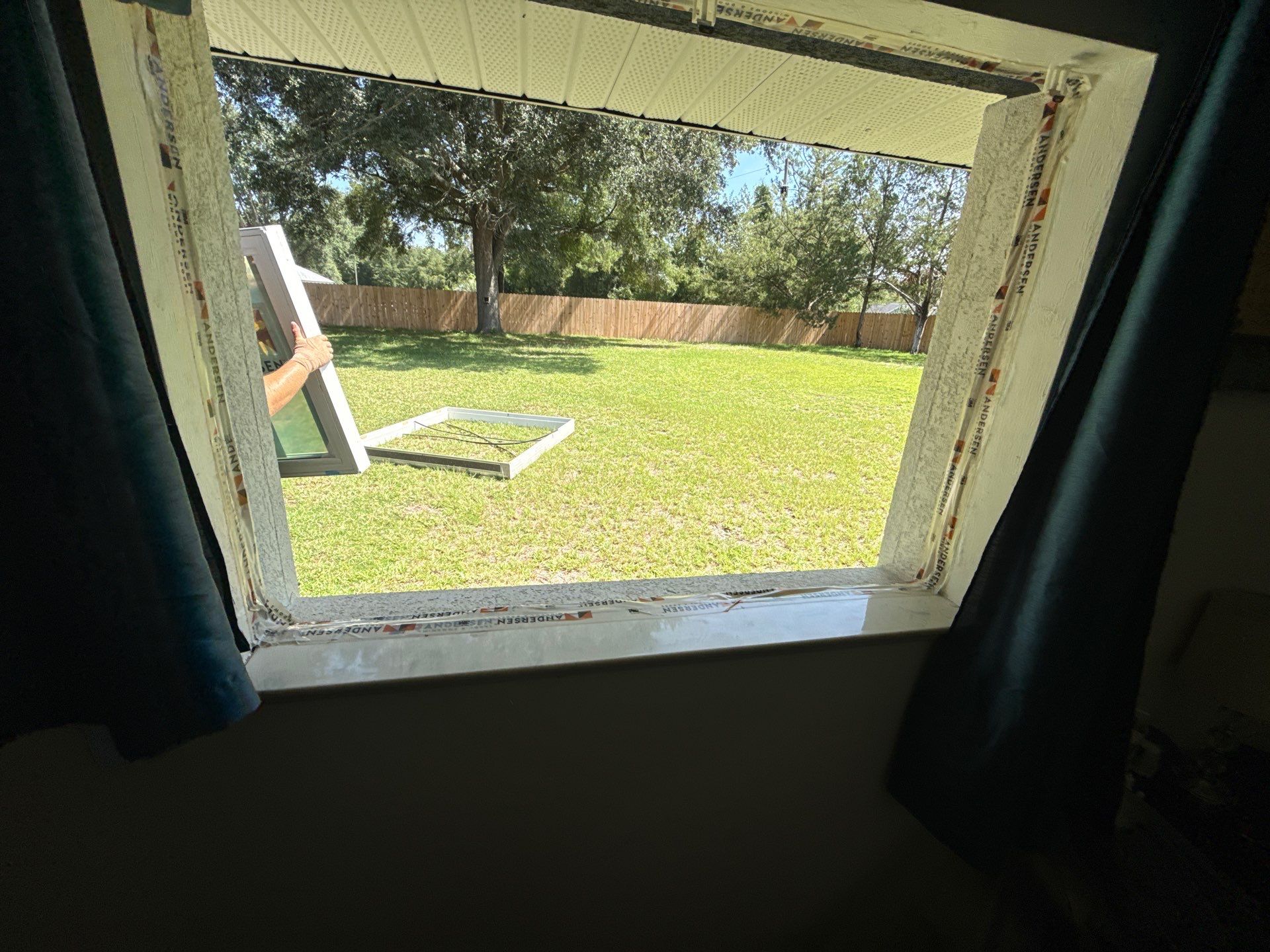 Andersen Window and French Door Installation for Fort White Home by Windows & Doors Store