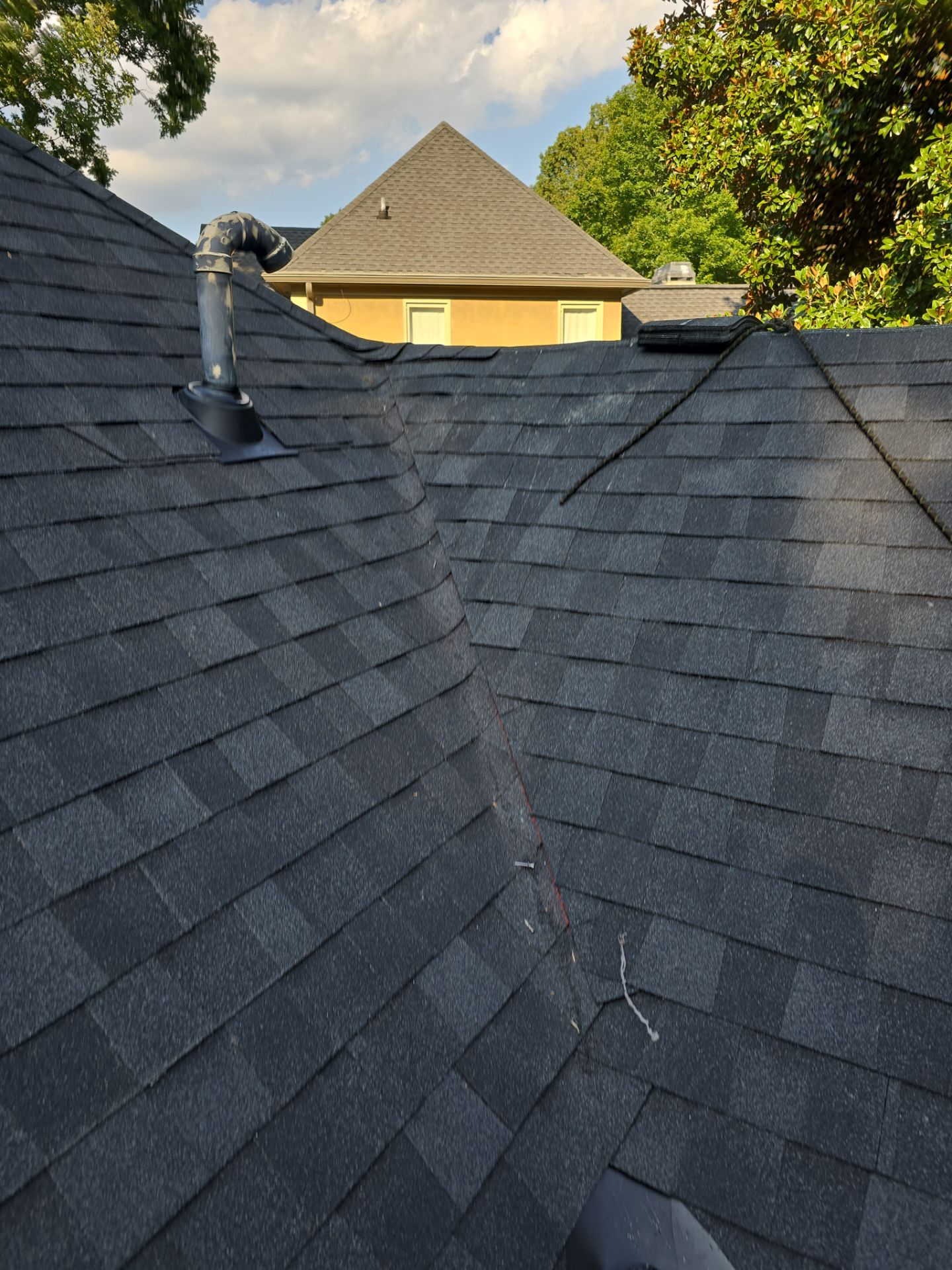 Marietta, GA Roof Replacement CertainTeed Landmark Pro Max Def Charcoal Black by Reset Roofing