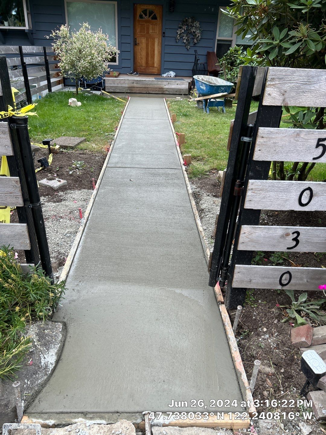 Nathan | Concrete Driveway & Walkway by Jireh Asphalt & Concrete Inc 