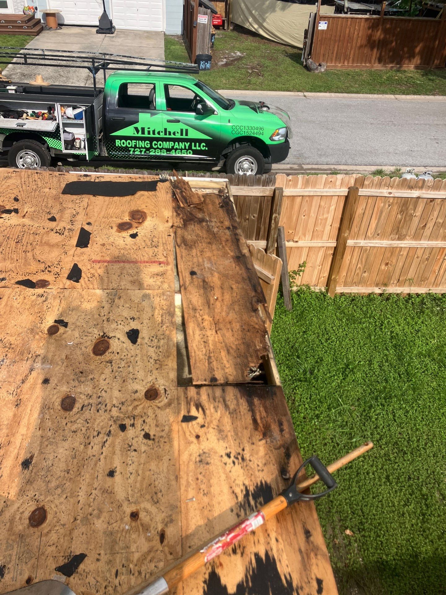 Project in St. Petersburg 33713 by Mitchell Roofing Company LLC