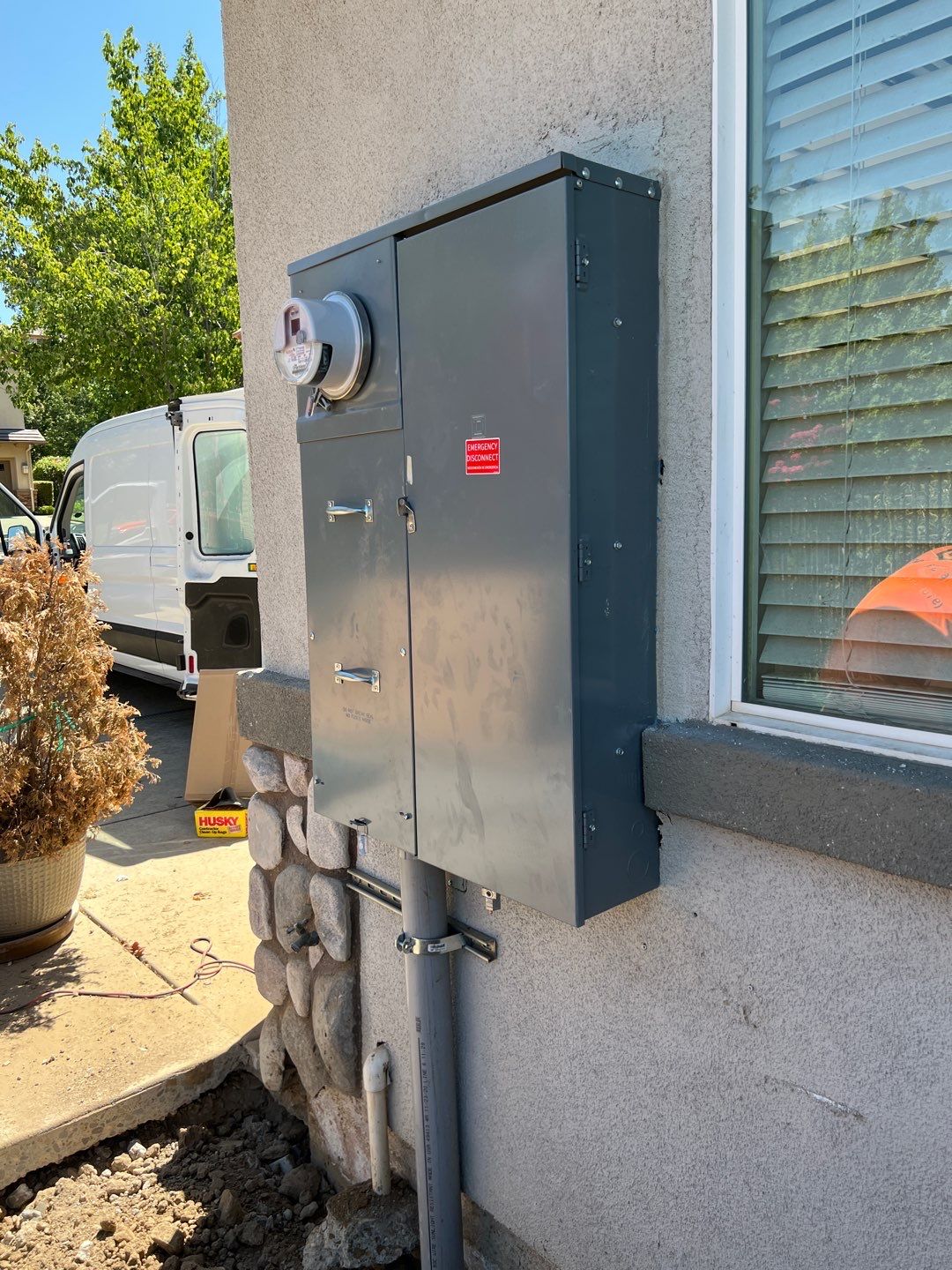 400a meter/main upgrade for Solar/EV's by Peach Electric Inc