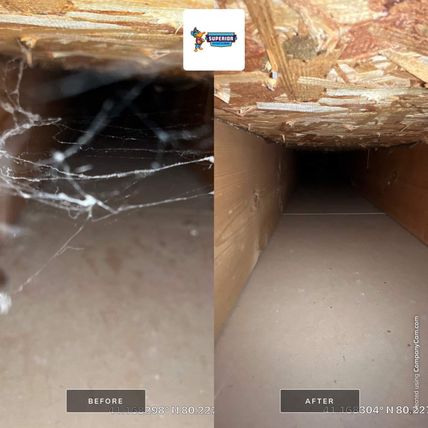 Air Duct Cleaning With a Vacuum Truck in Mercer, PA by Superior Air Duct Cleaning