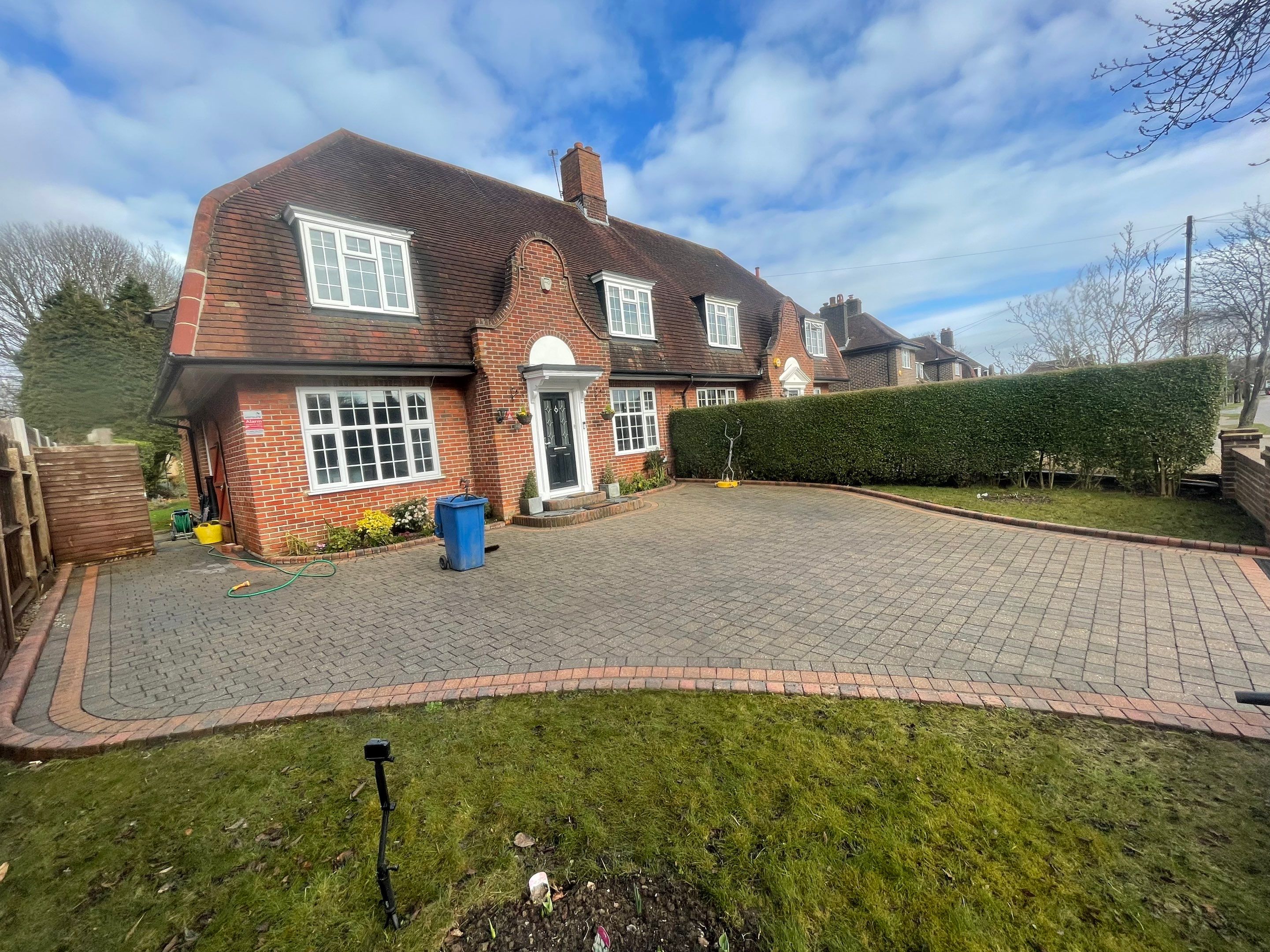 Driveway Clean using honda 21 ltr/min by Ges Exterior Cleaning ltd