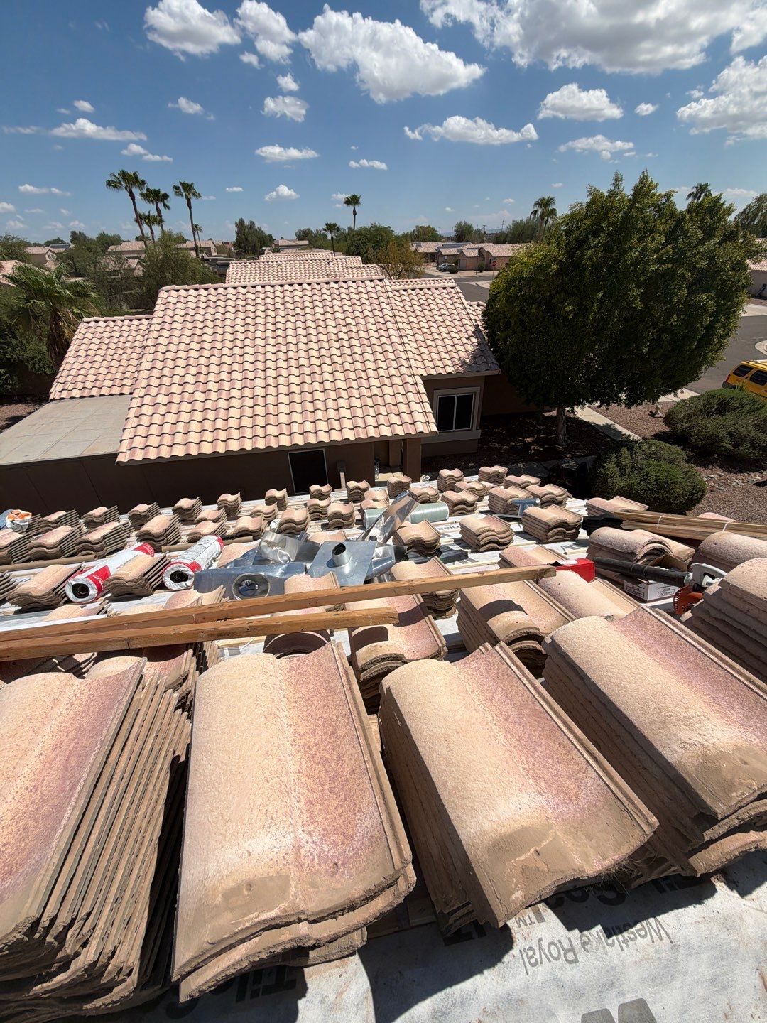 Project in Goodyear, AZ by Saint Roofing