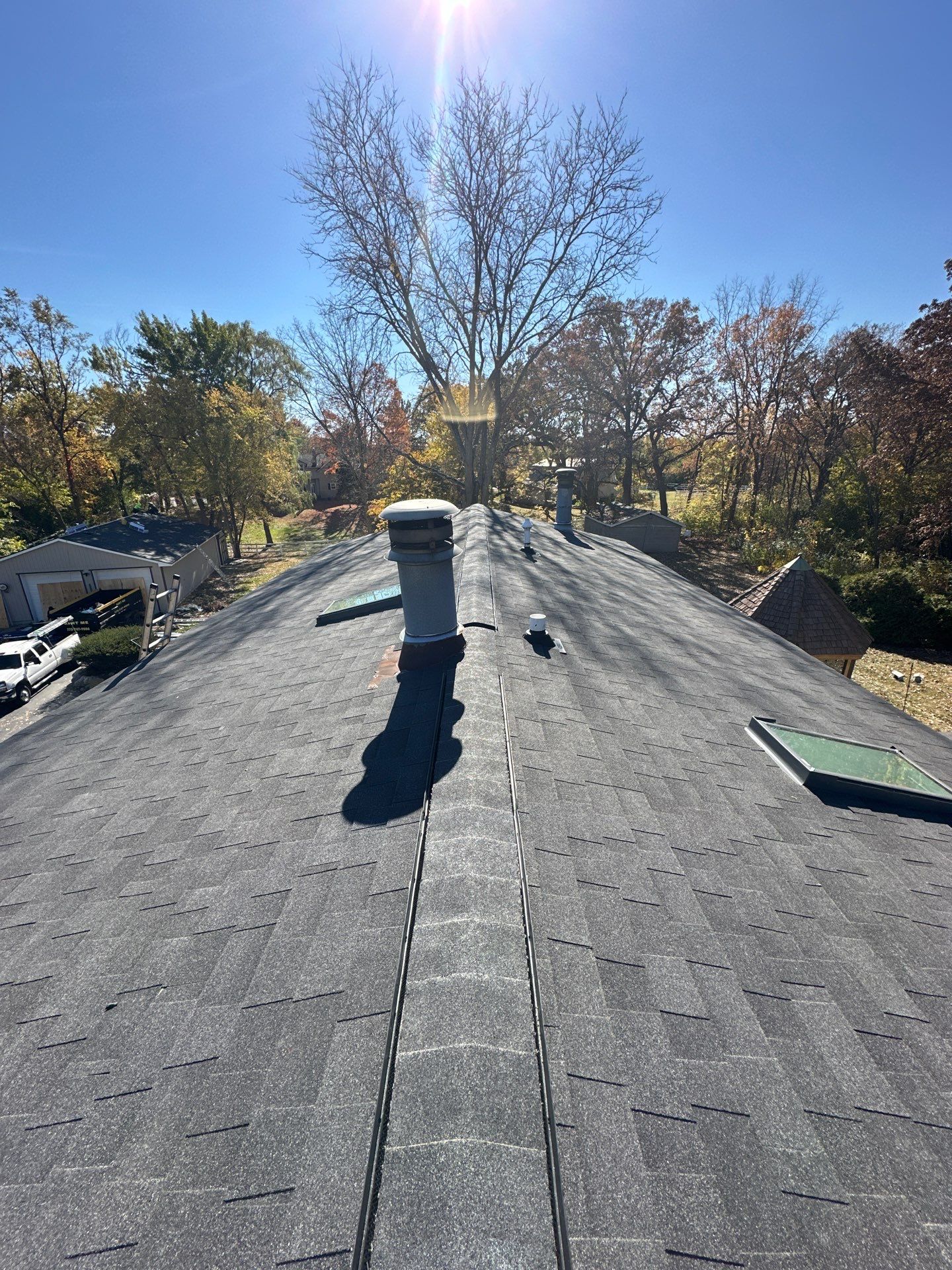 Residential Roofing Installation using Malarkey Roofing by Perfect Exteriors Inc. 