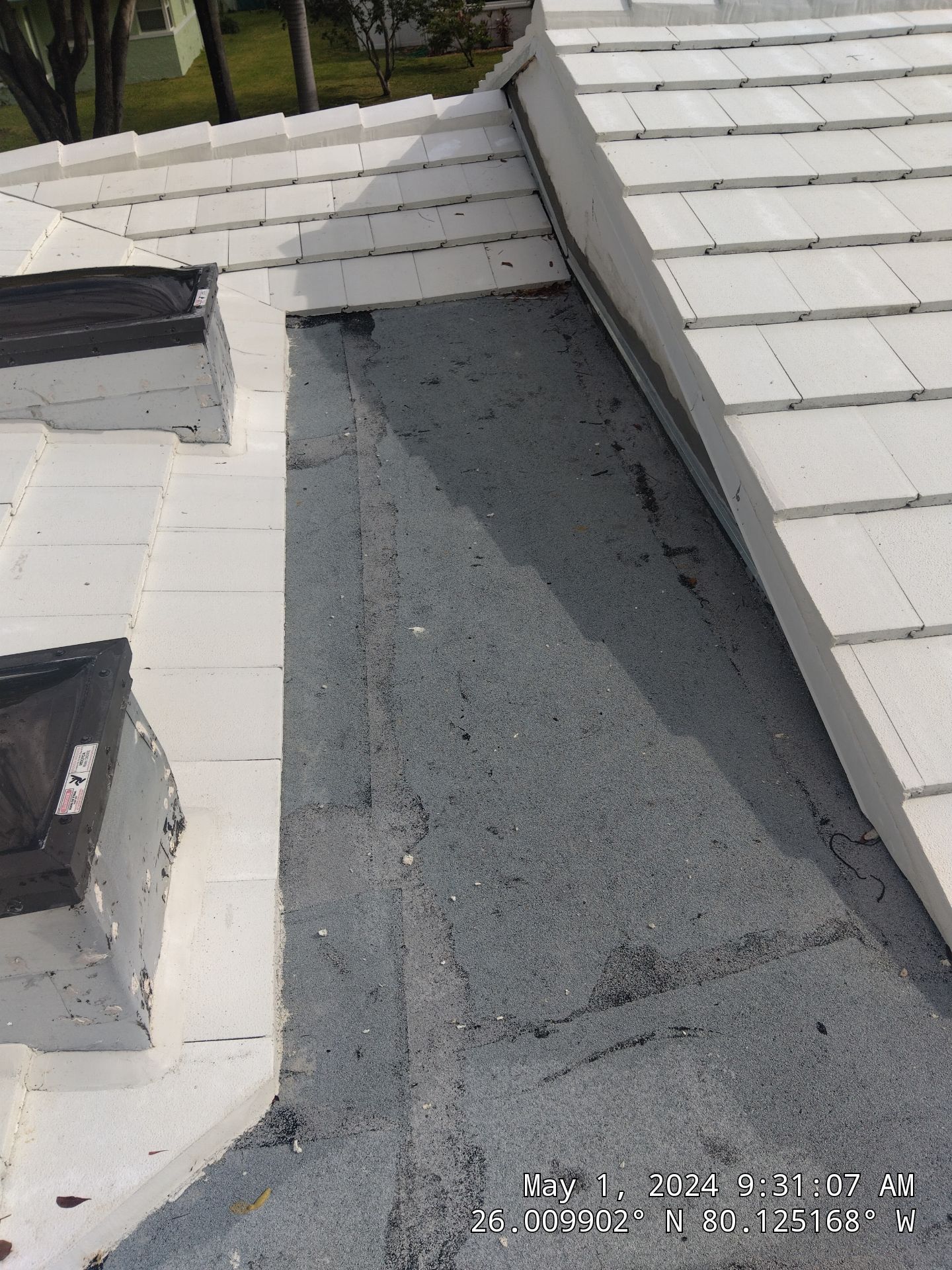 Residential Roof Replacement Using Crown Windsor Tiles by Earl W. Johnston Roofing 