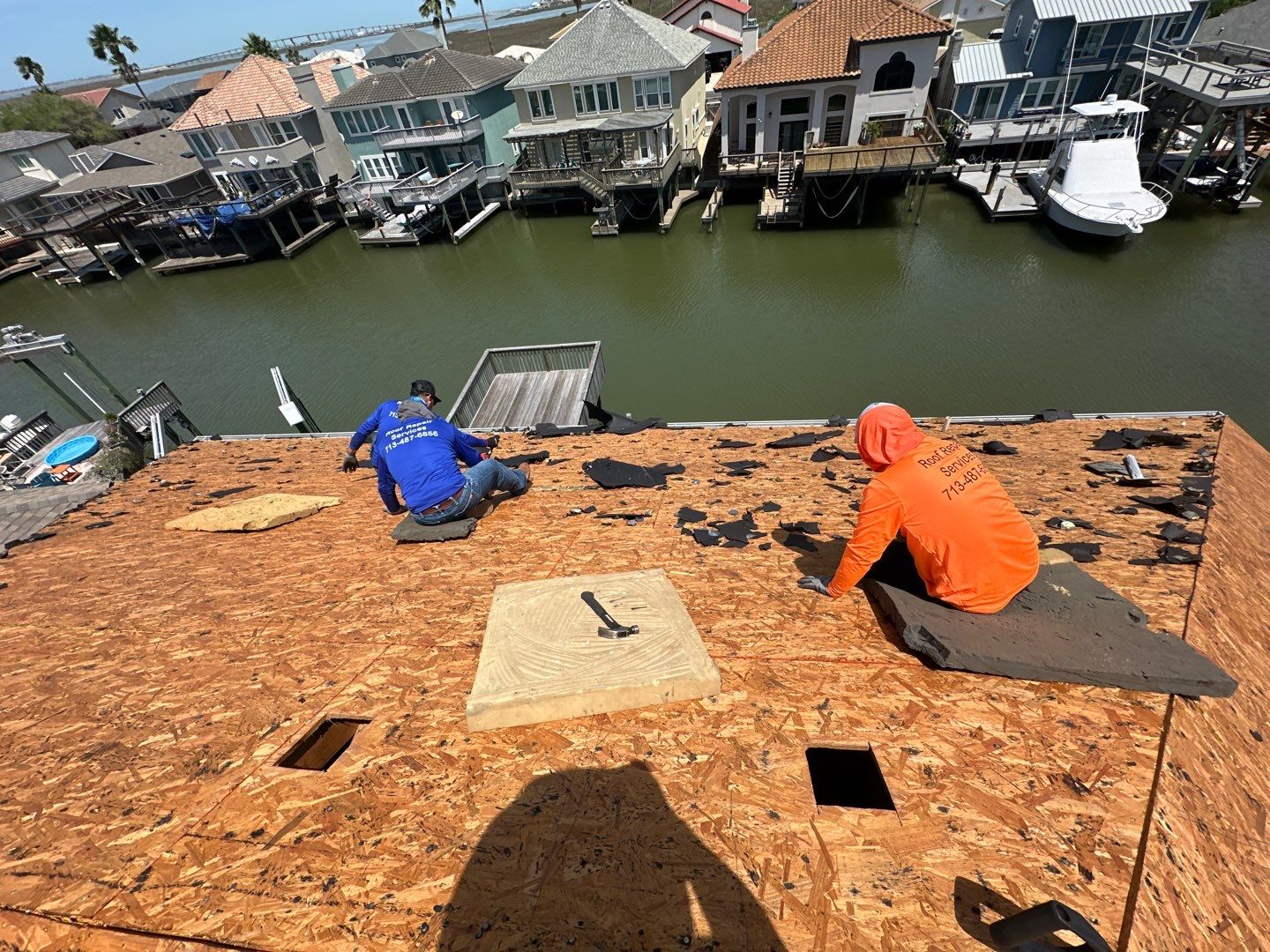 Residential Roofing Installation using Owen's Corning Duration (Lifetime) Shingles by Roof Repair Company
