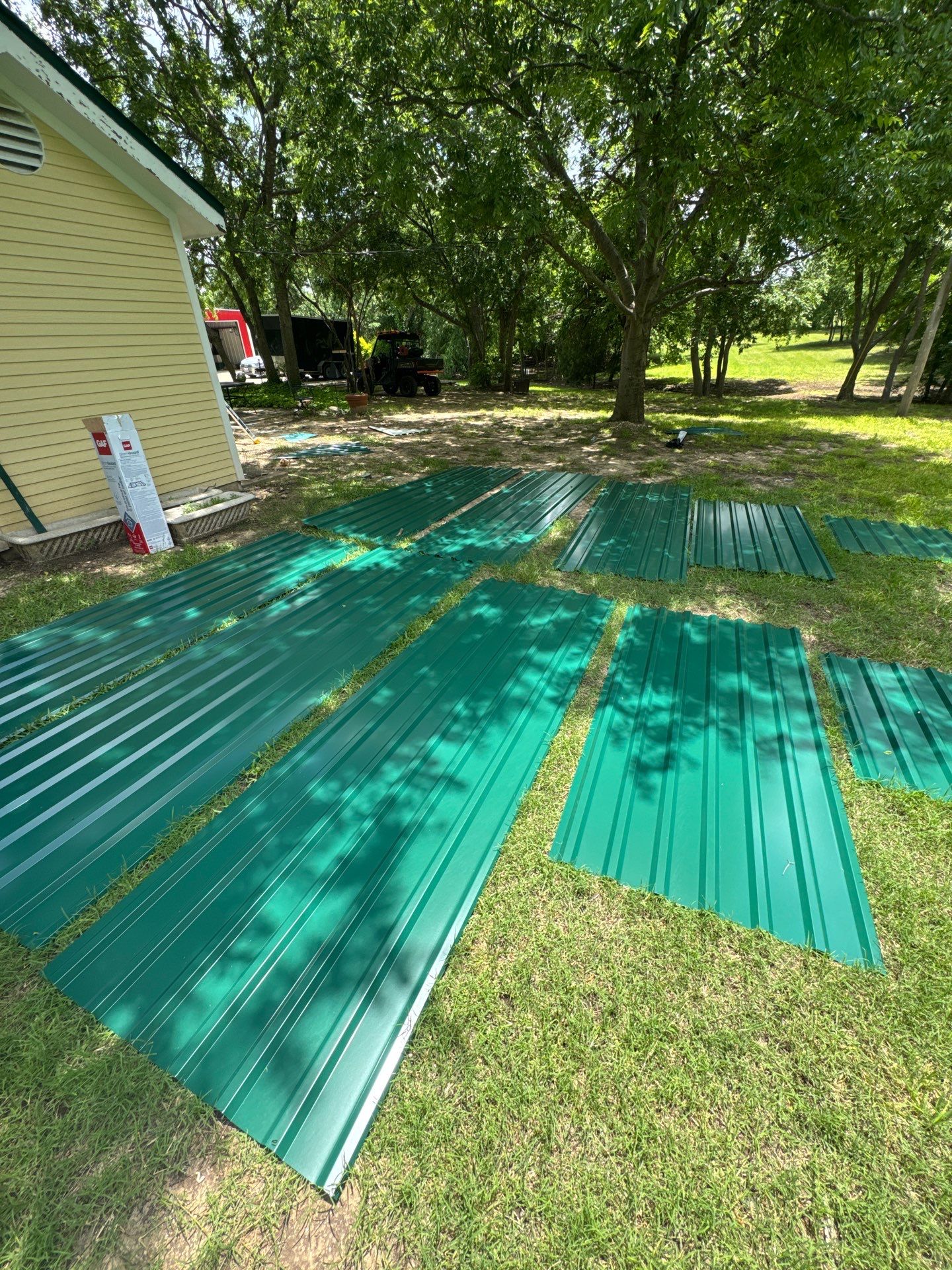 Project in Waxahachie  by Zeus Exteriors