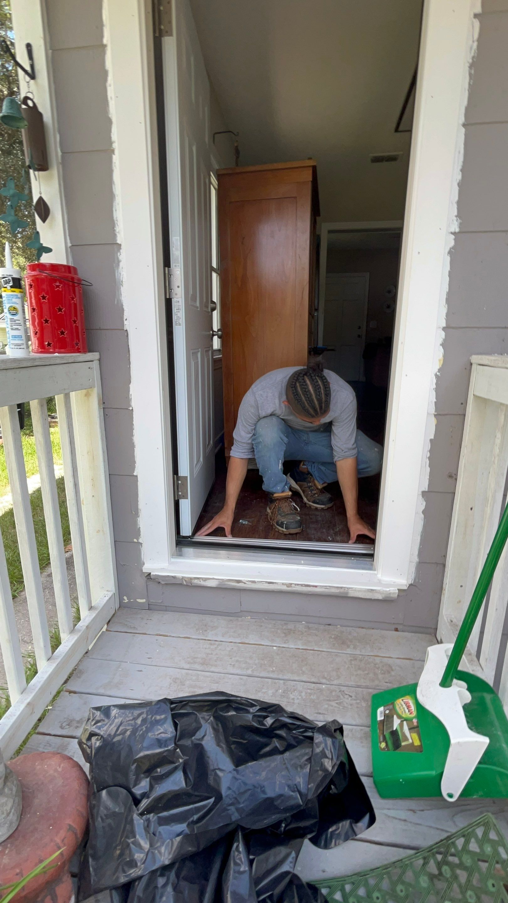 Six-Panel Exterior Door Replacement by The PG Handyman
