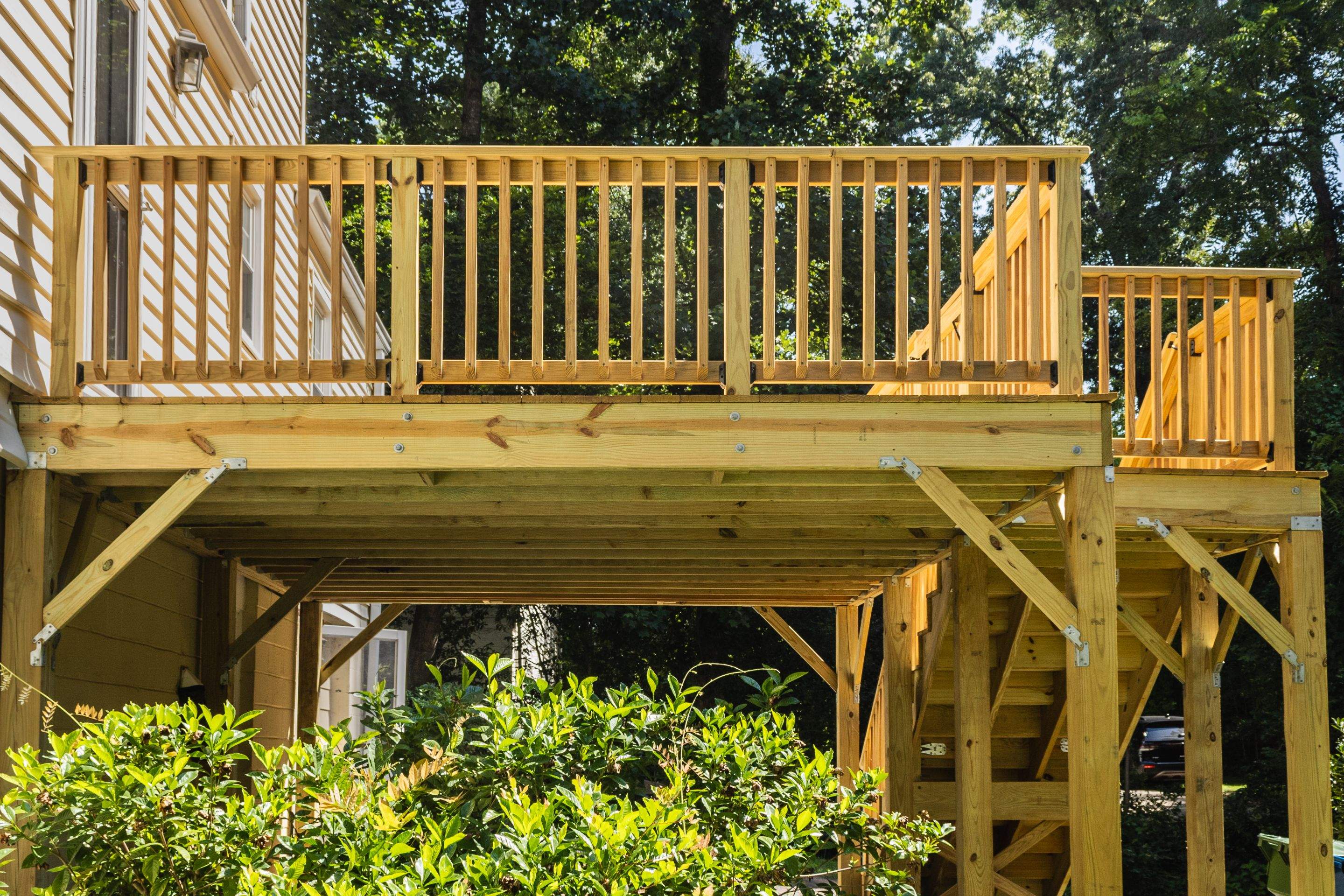 Atlanta, GA Deck Rebuild using Pressure Treated Pine by Nelson Exteriors