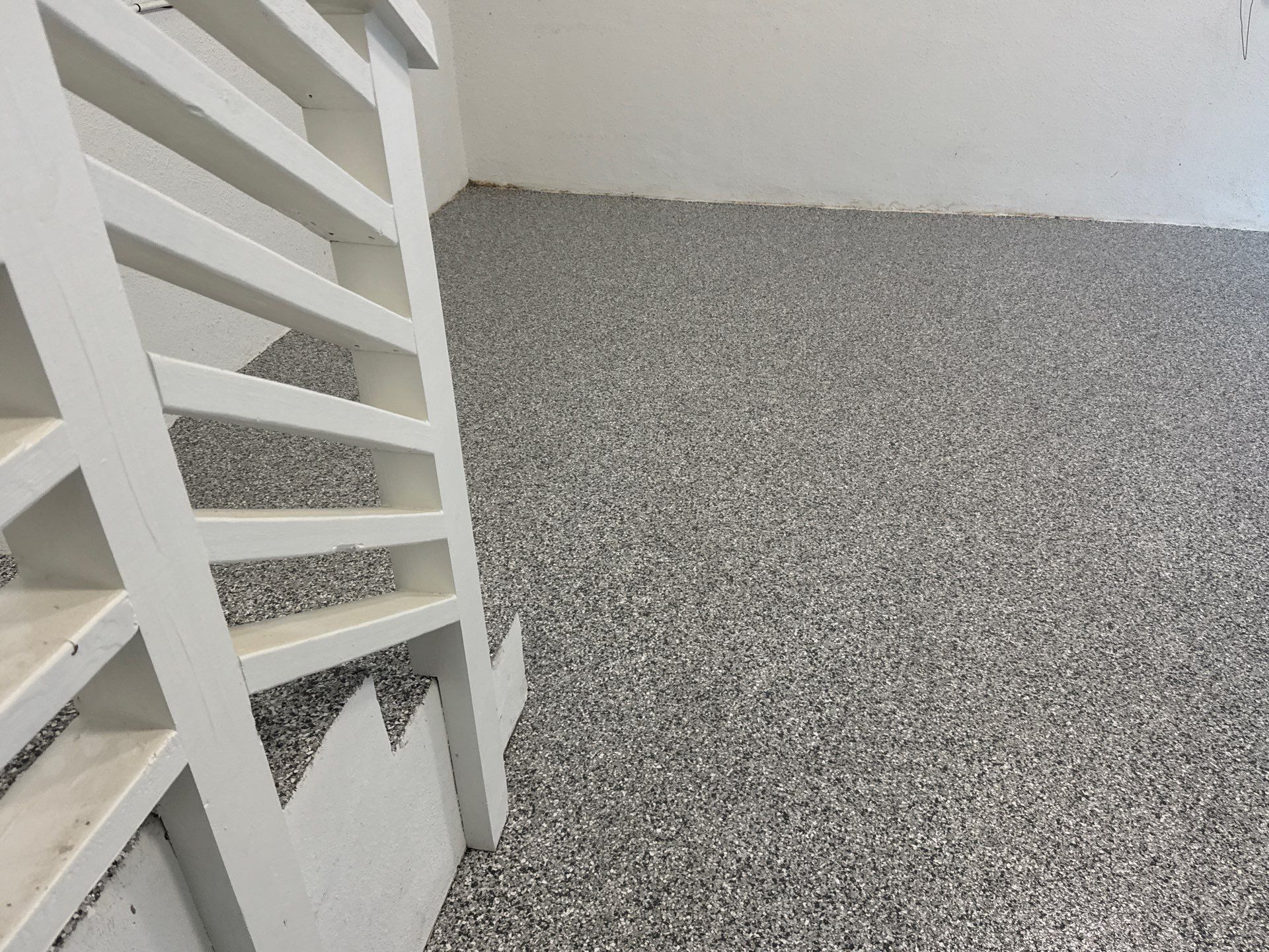 Entry and Garage in Gainesville, FL inSlate Stone by Cross Creek Concrete Coatings