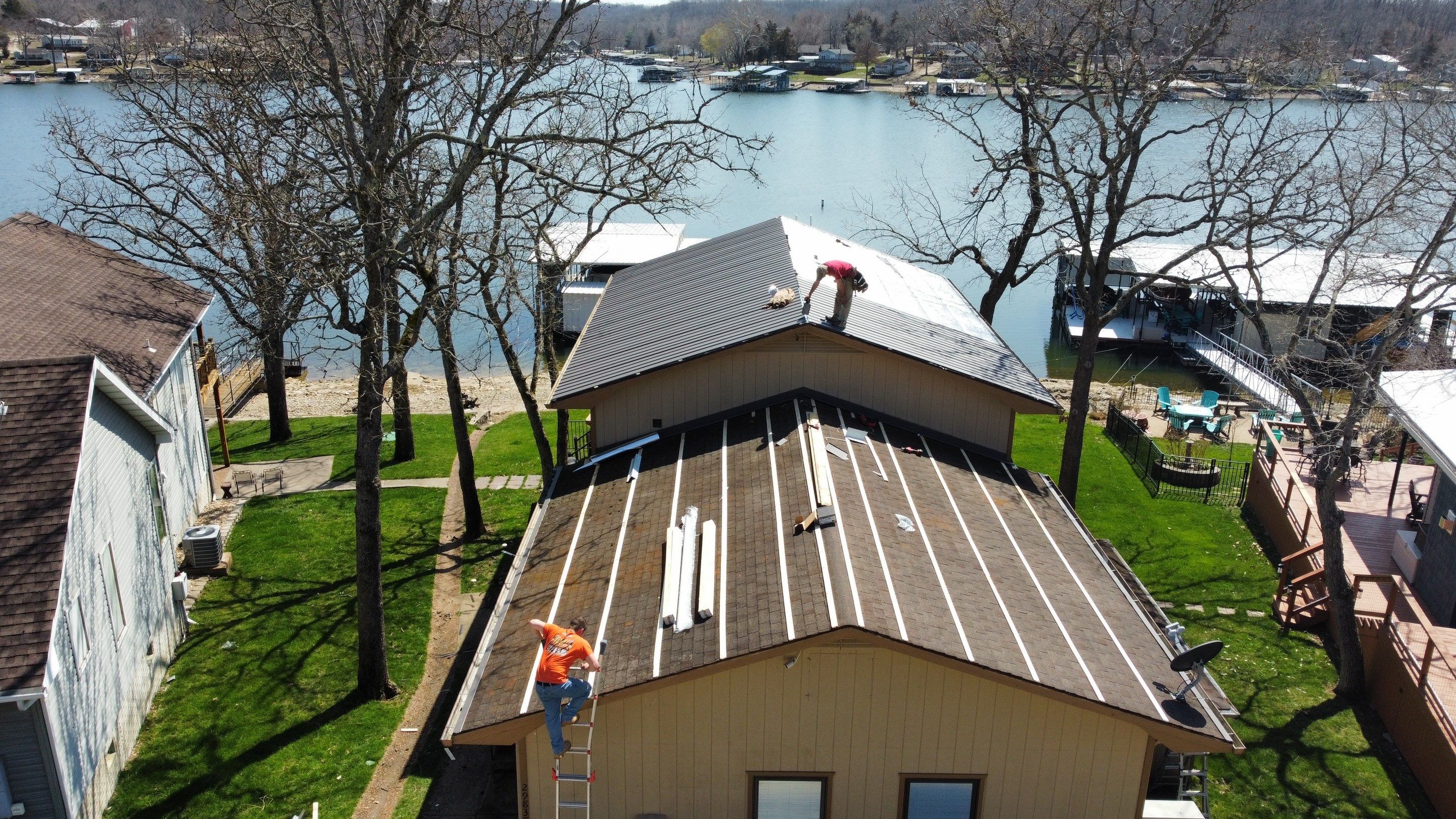 Residential Roofing Install - Panel Loc Metal - by Titan Commercial & Residential Roofing 
