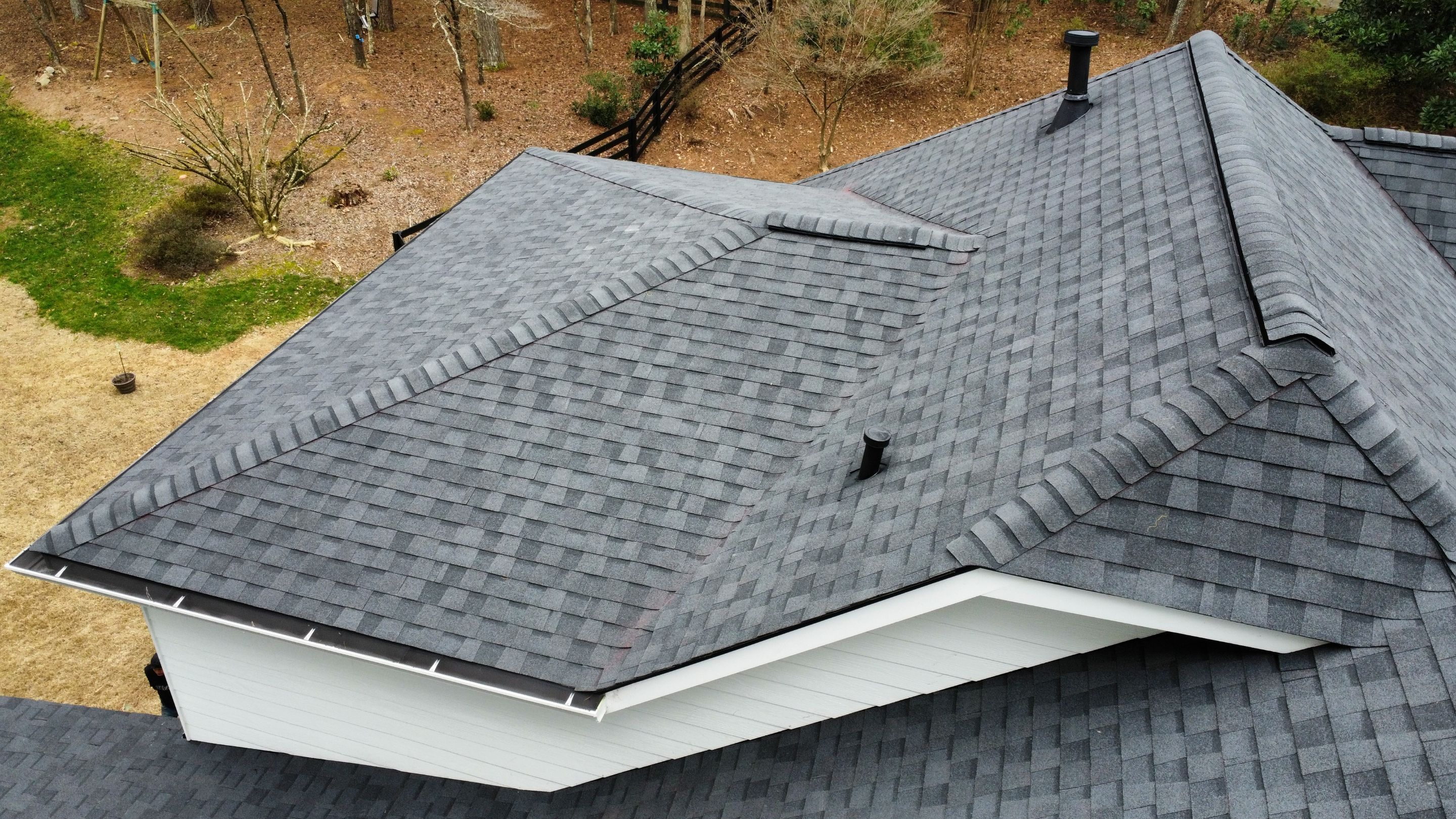 Cumming, GA Roof Replacement, CertainTeed Landmark Moire Black by Reset Roofing
