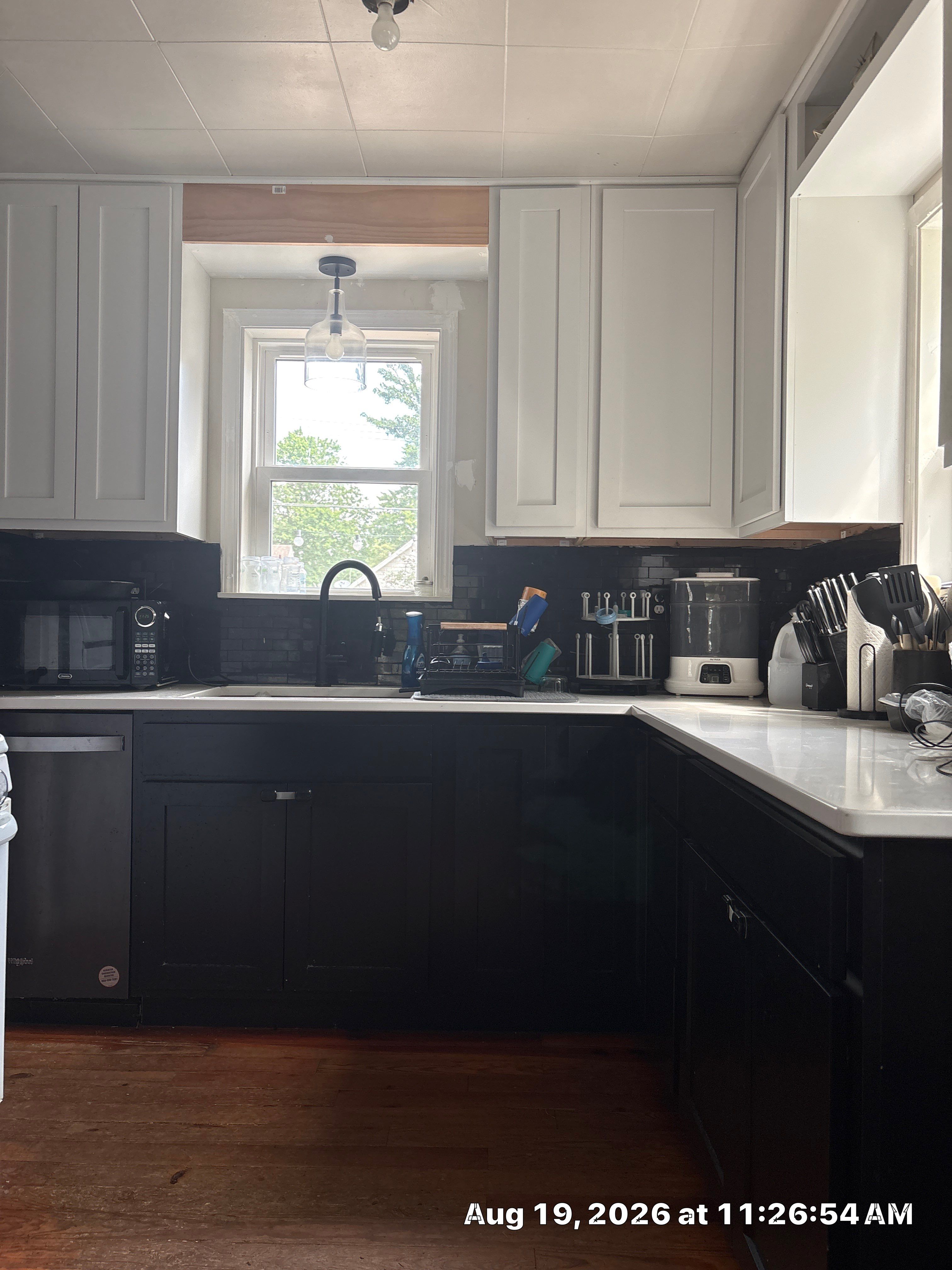 Modern Two-Tone Kitchen Remodel with Quartz Countertops in Lincoln by CompanyCam Sales Demo
