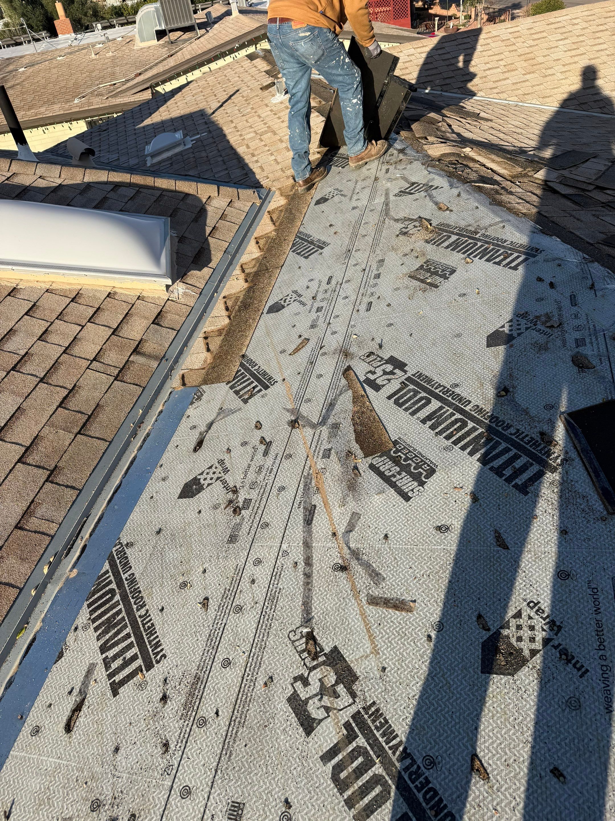 Project in Tucson by West Coast Roofing AZ