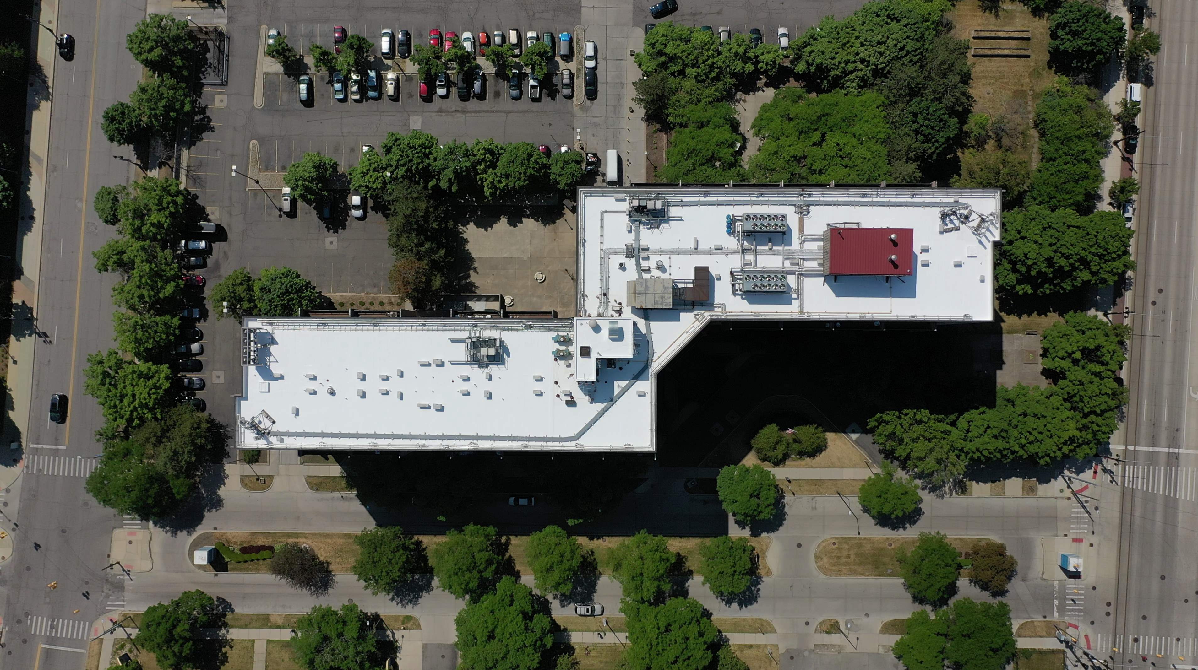 City of Detroit Roof Restoration  by Bloomfield Construction & Restoration