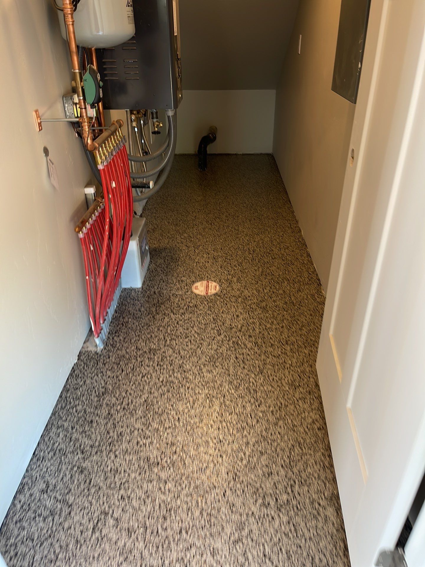 Garage Transformation using Domino by Croc Coatings, LLC