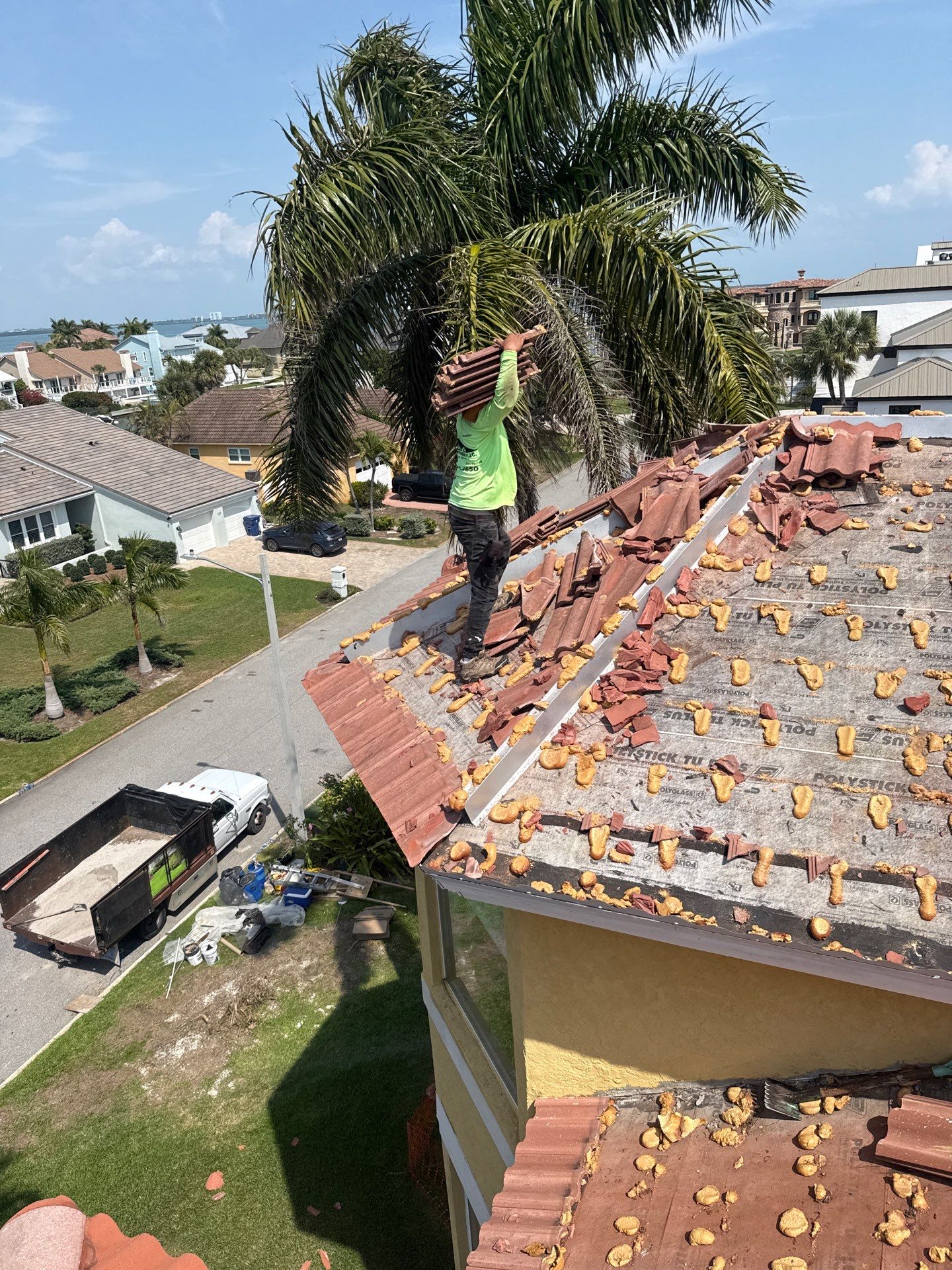 Project in St. Petersburg 33715 by Mitchell Roofing Company LLC
