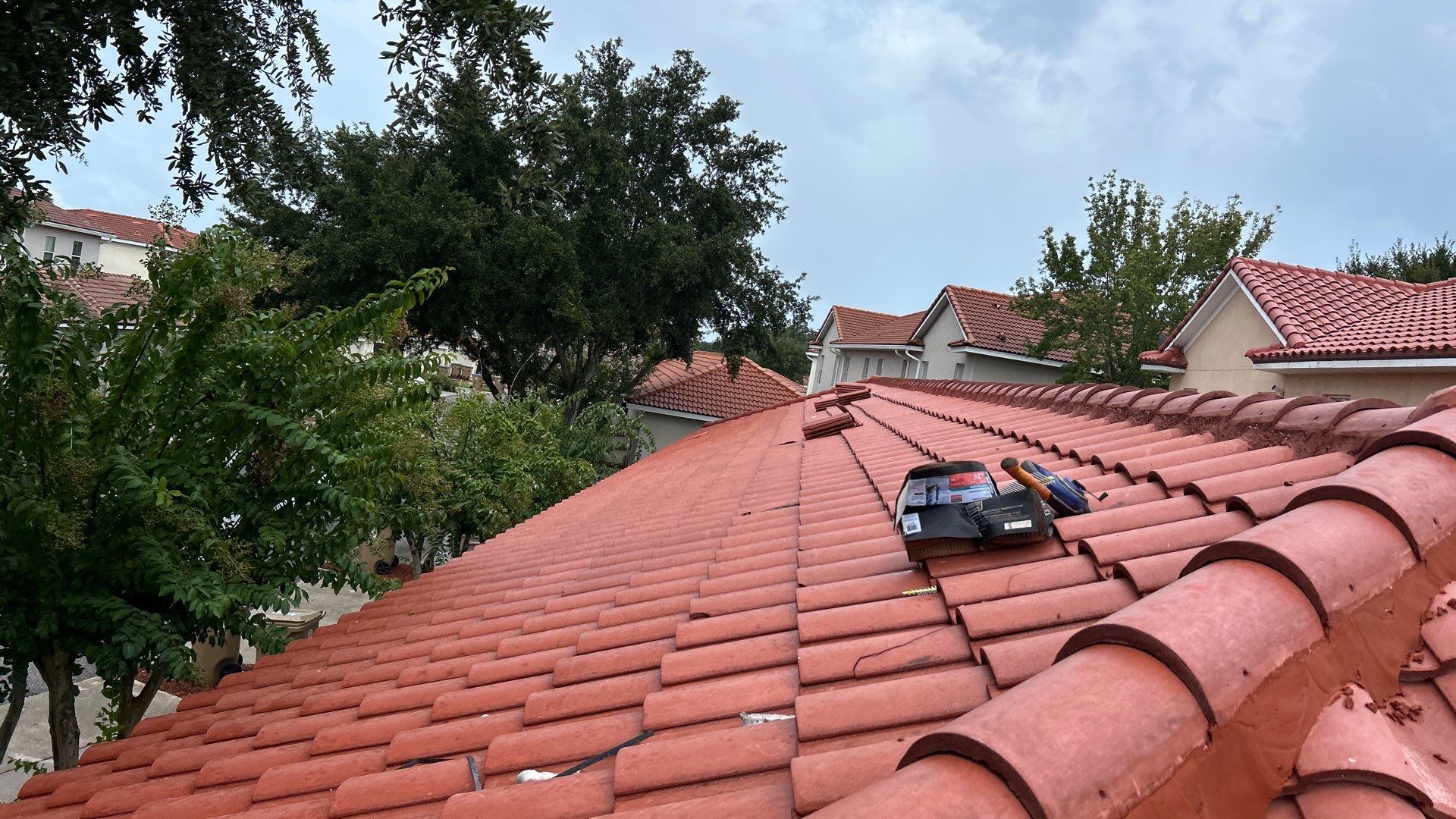 Commercial Tile Project  by Fiddlers Roofing