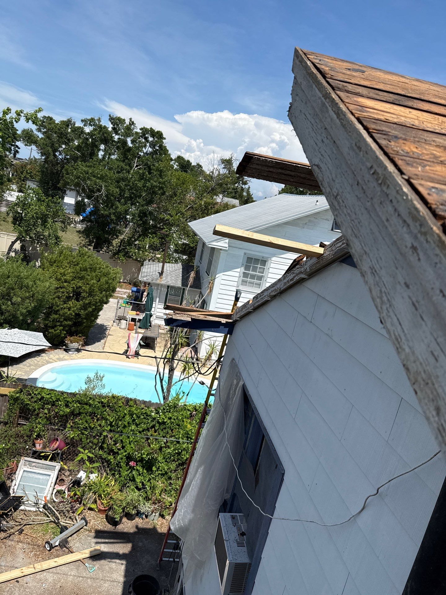 Project in St. Petersburg by Mitchell Roofing Company LLC