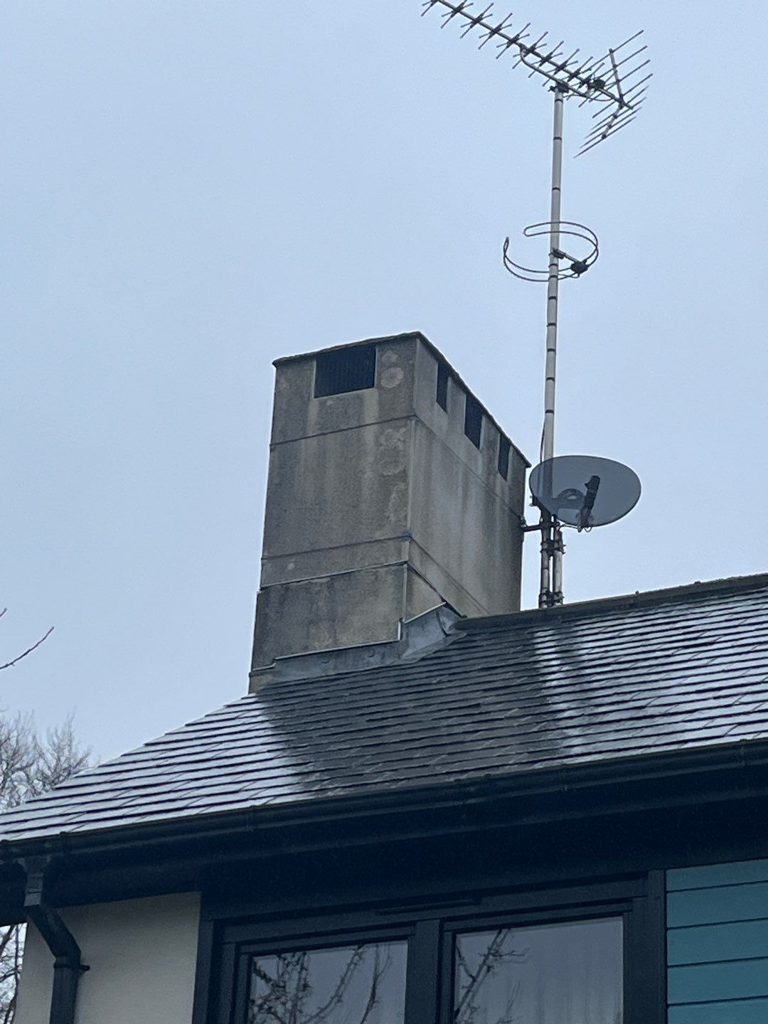Render and Roof clean using Softwash Equipment by Ges Exterior Cleaning ltd