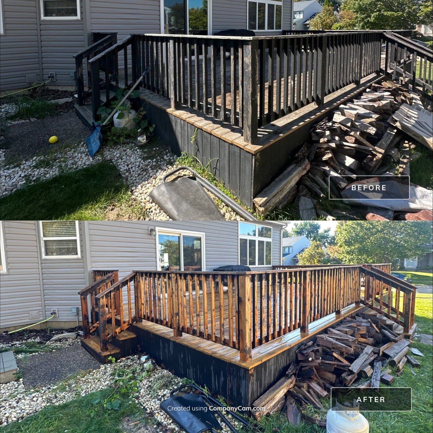 Project in Lakemoor by Simmons Power & Soft Washing