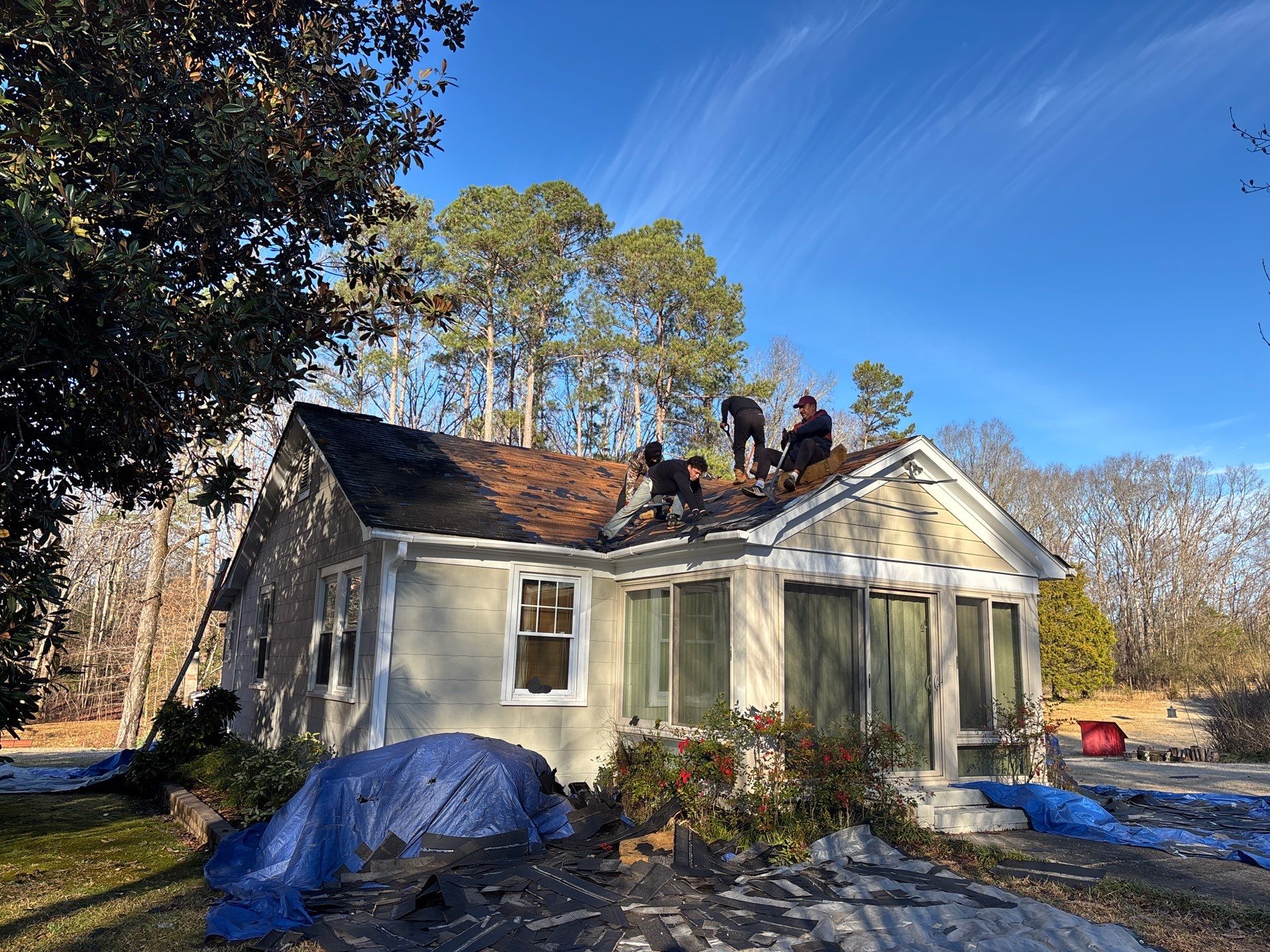 Asphalt Shingle Roof Replacement in Honea Path, South Carolina by Roofers LLC