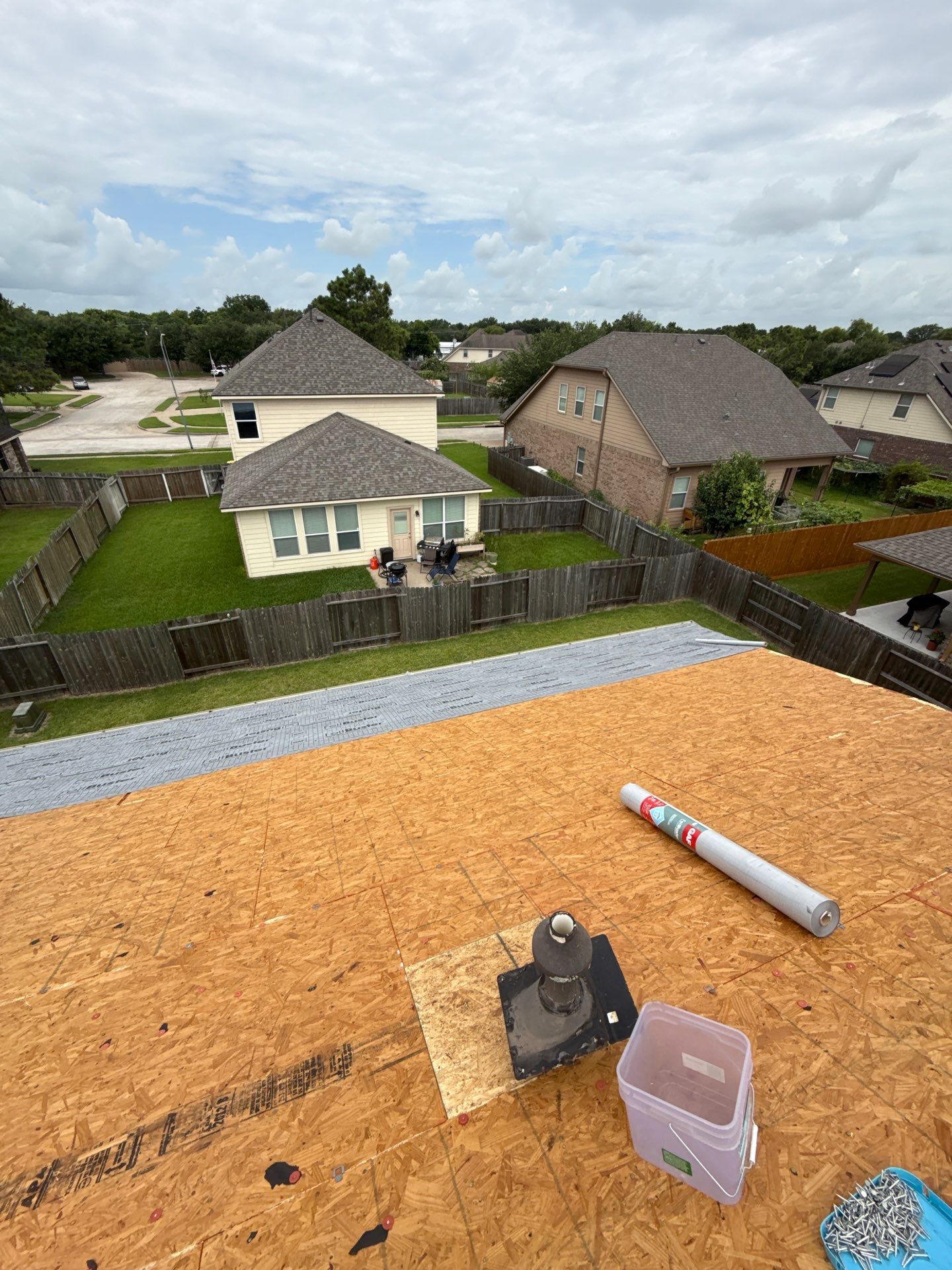 Roof Replacement in Pearland TX by Roof Repair Company