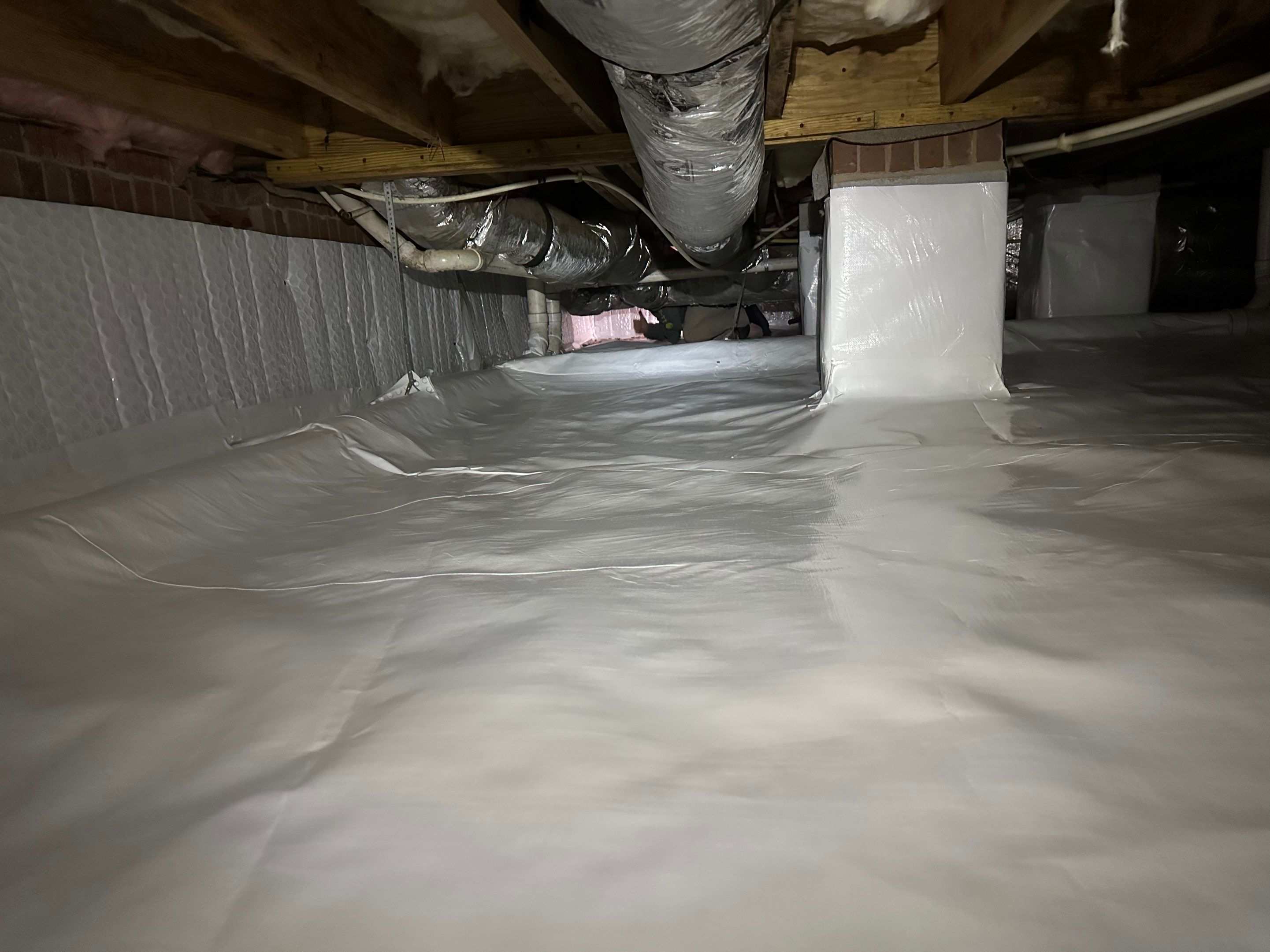 Impact Choice Encapsulation with 20Mil and Tri-Plex insulation. by Impact Crawlspace