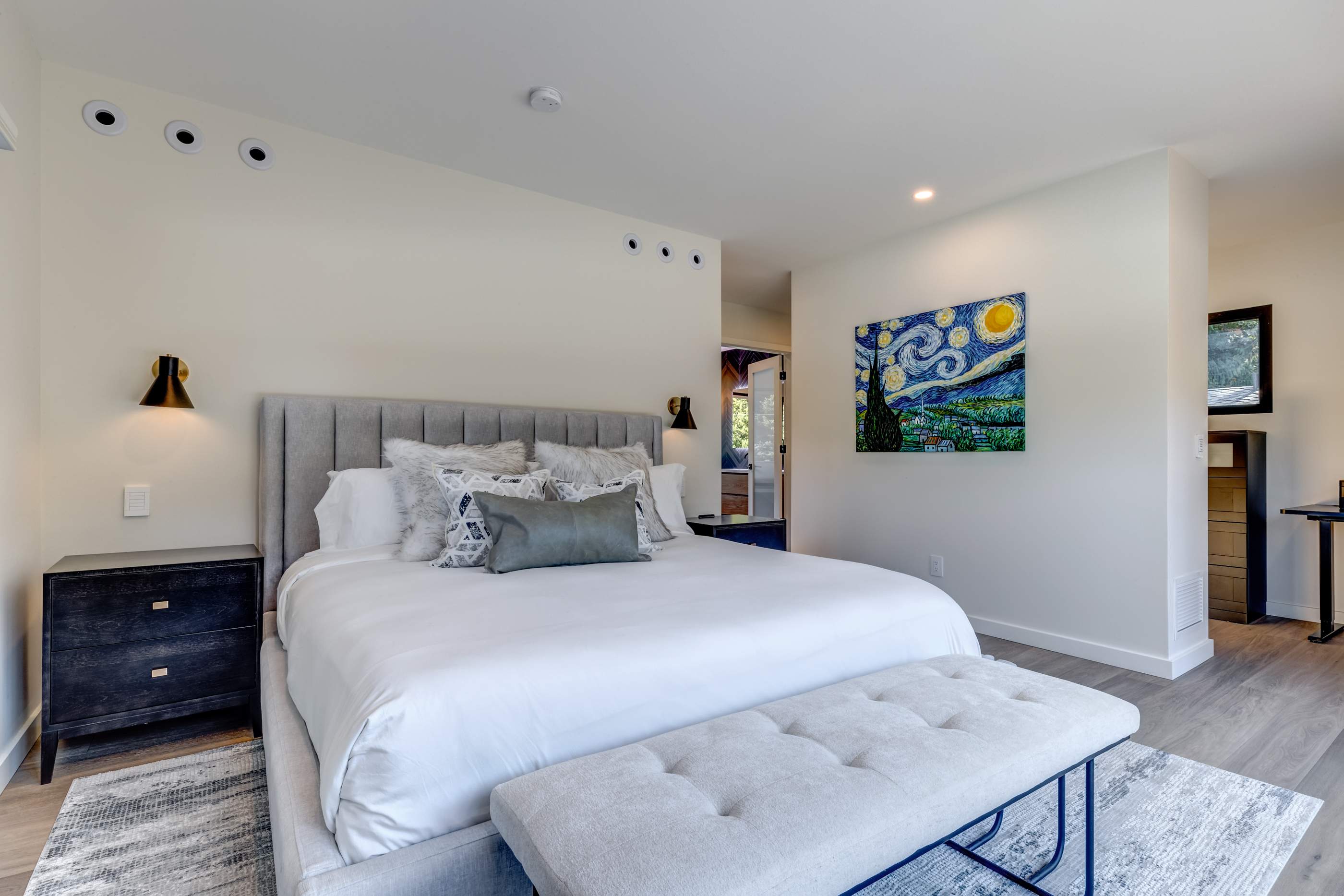 White Gold Residence – Interior & Exterior Painting + Wood Finishing- Whistler by Top Coats Professional Painting