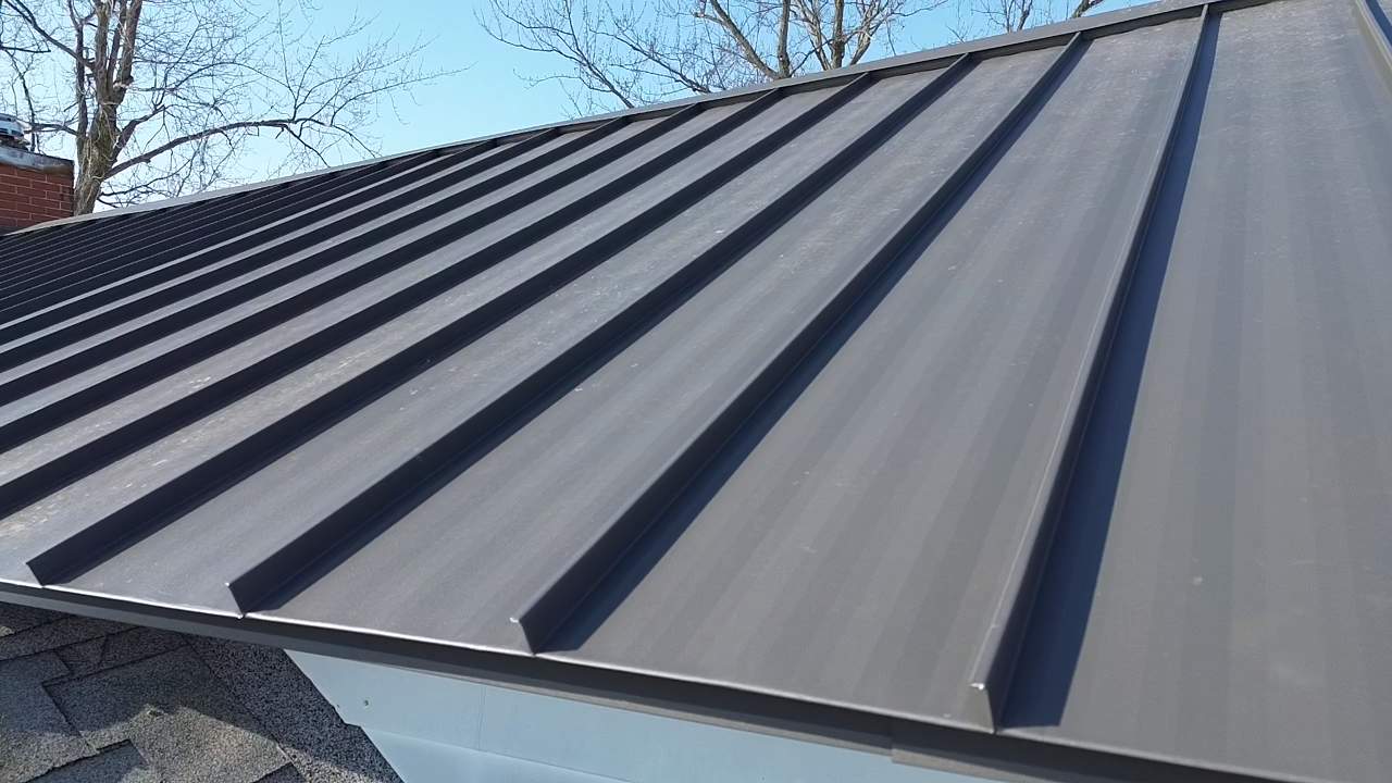 Mechanically Seamed Standing Seam Metal Roof in LaFontaine, Indiana Farmhouse Renovation by 4Ever Metal Roofing