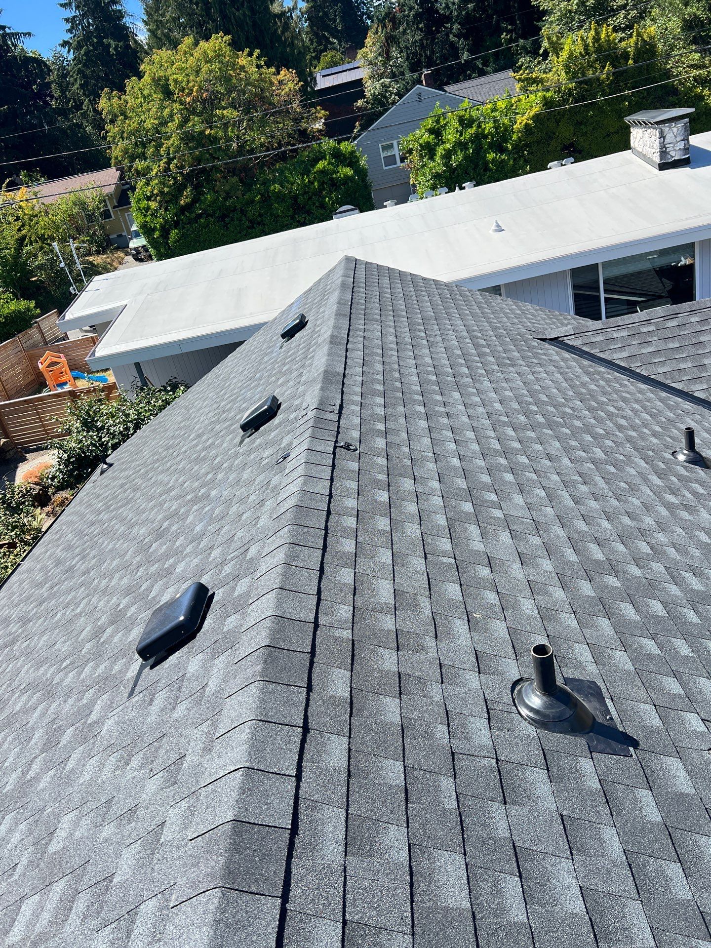 Residential Roofing Installation using GAF HDZ Shingles by Roofing Formula LLC