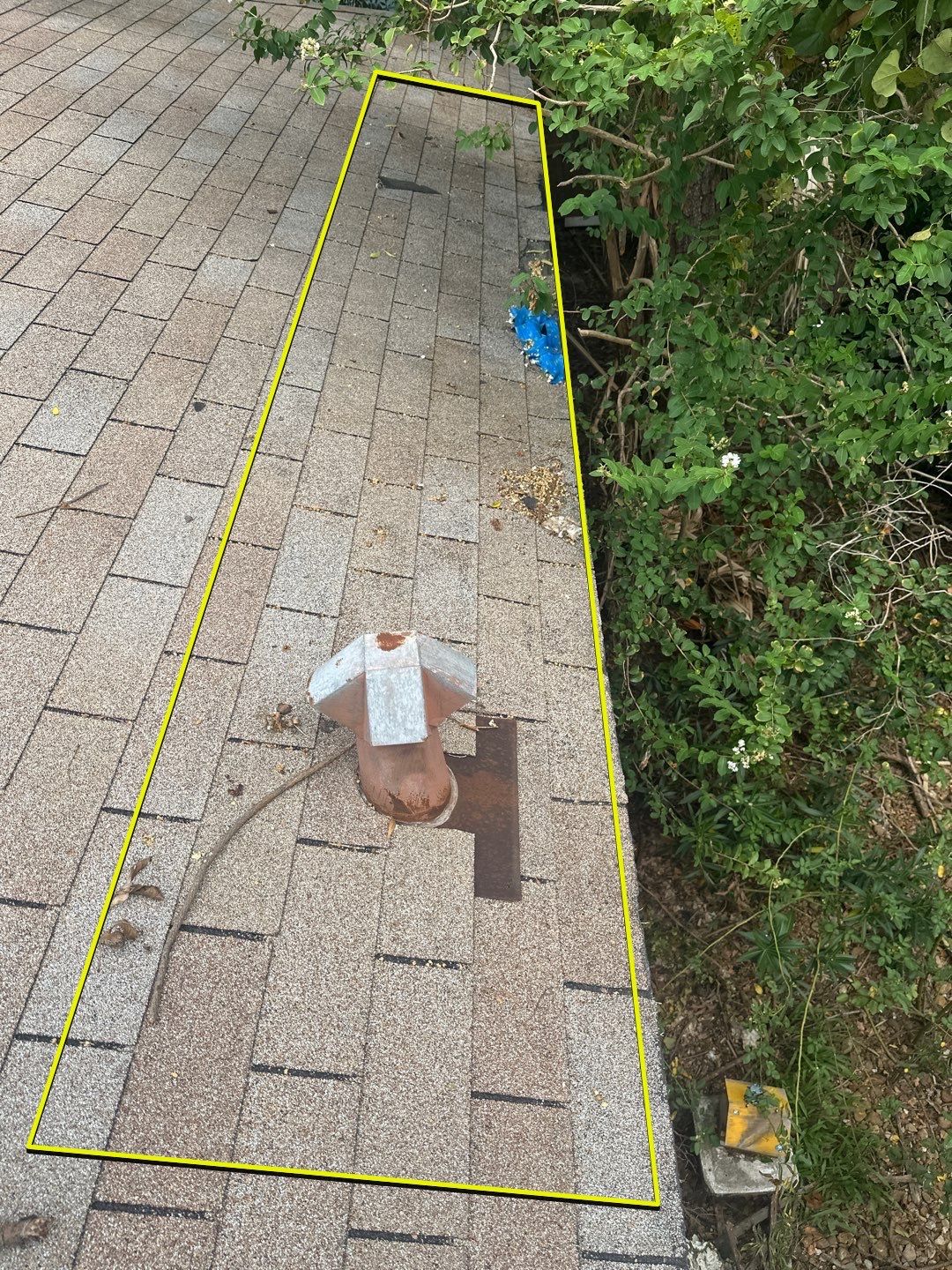 Hail Damage using Owen's Corning Duration (Lifetime) Shingles by Roof Repair Company