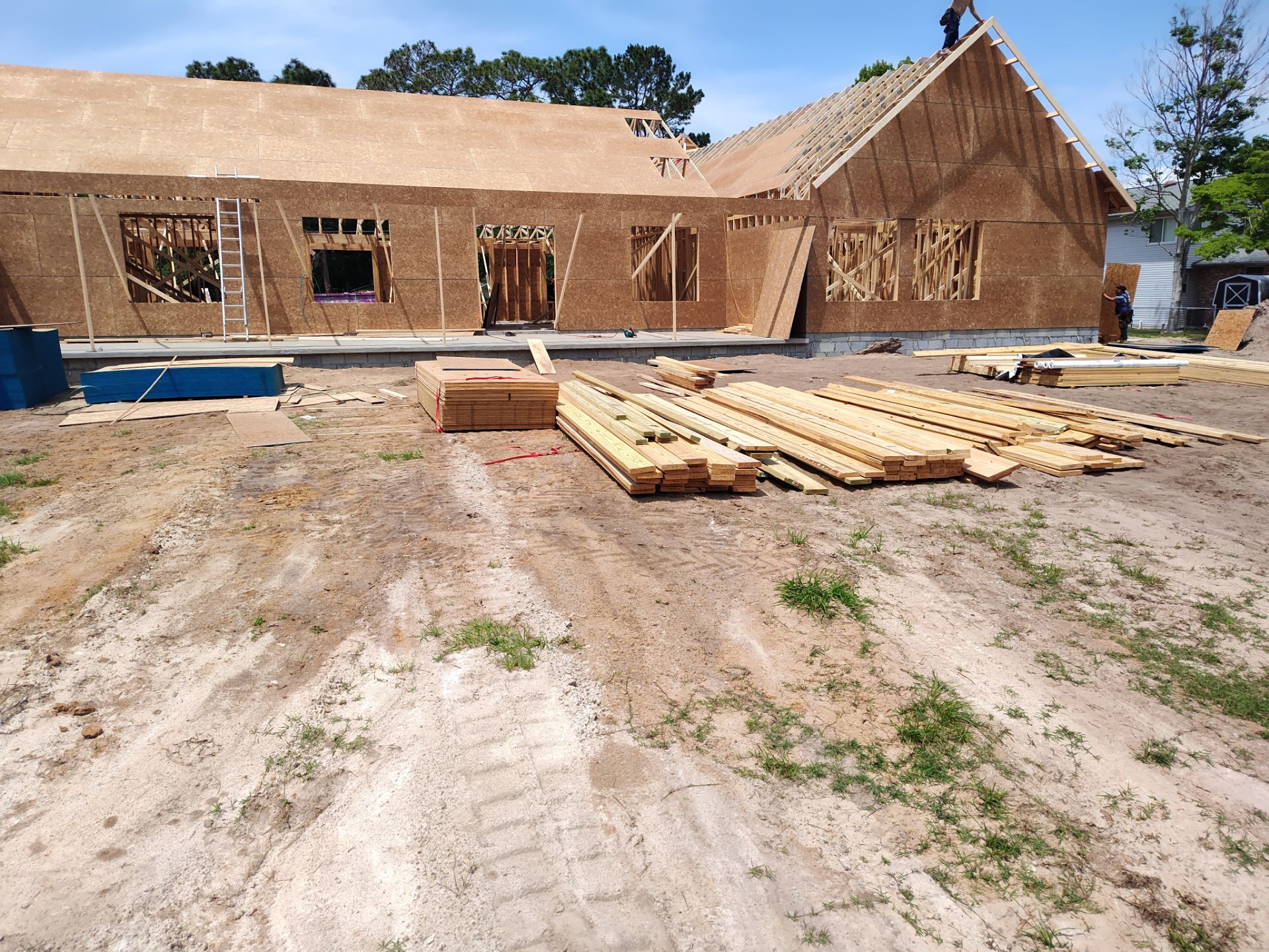 Home under constrution by Cornerstone Home Builders, LLC
