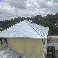 24ga 1.5" Mechanical Seam Mill Finish  by Total Roofing System The Metal Roof Experts