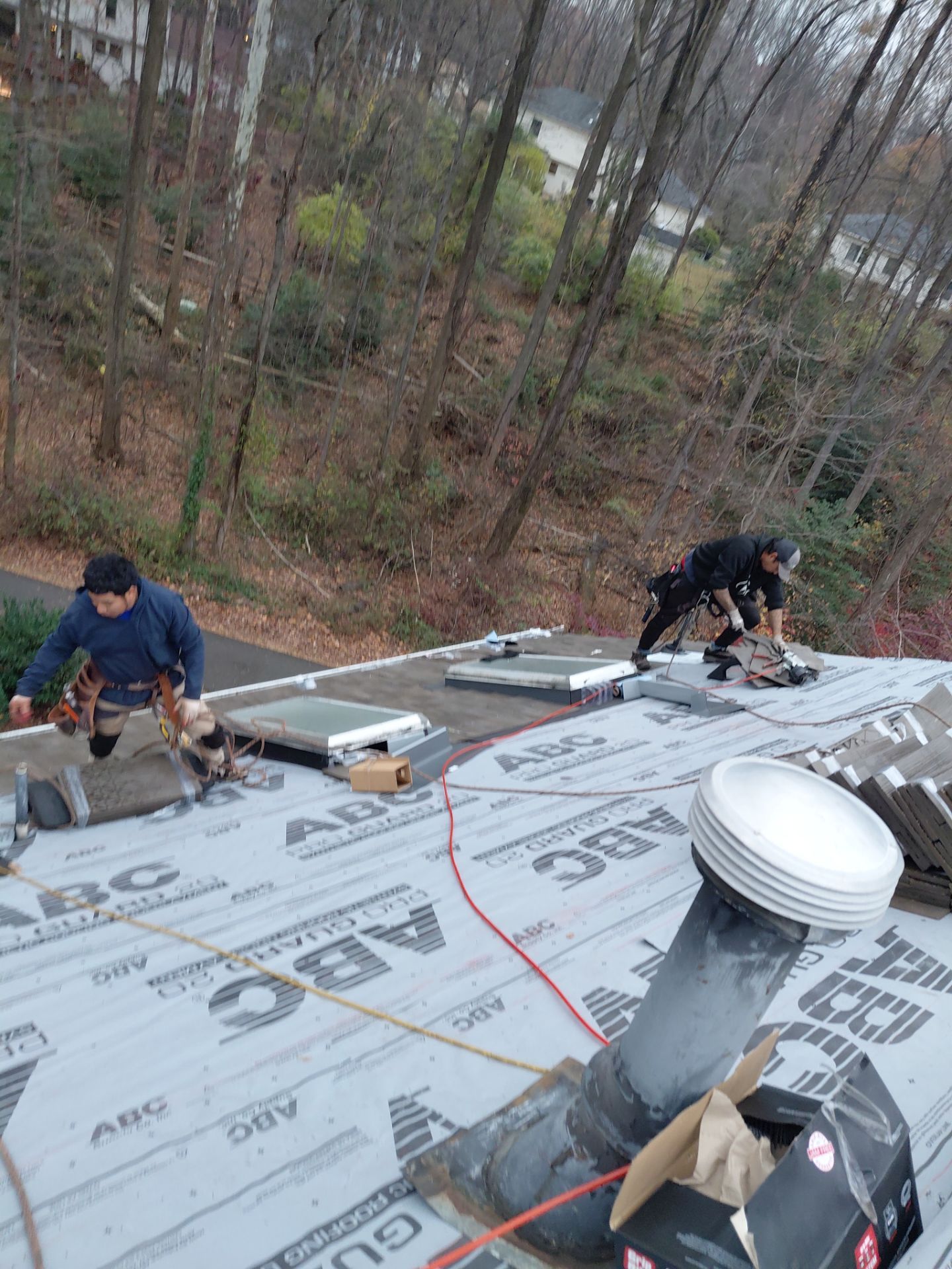 Reston :  Residential Roof Replacement with Brava Synthetic Cedar Shake Class C Natural  by RM Banning, Inc.
