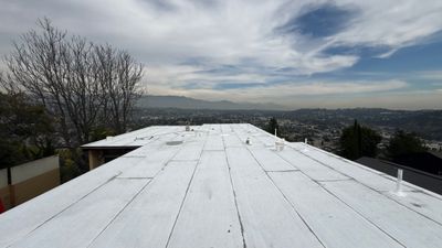 Residential reroofing project in Eagle Rock