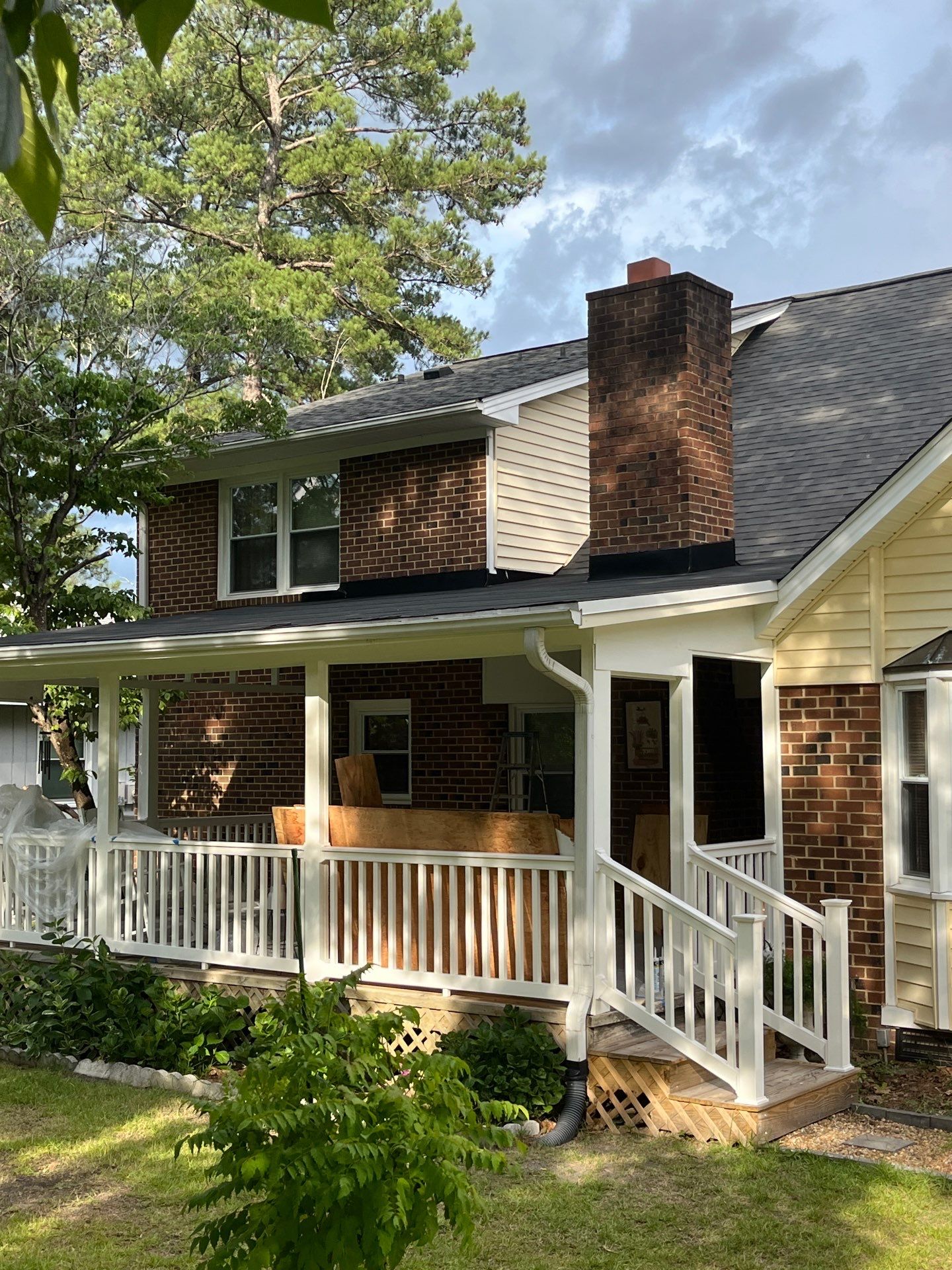 Roof and Porch Repair by Karcher Roofing