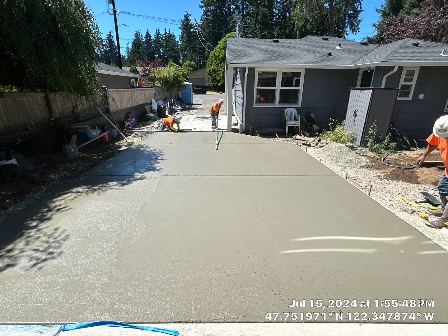 Grant | Concrete Driveway  by Jireh Asphalt & Concrete Inc 