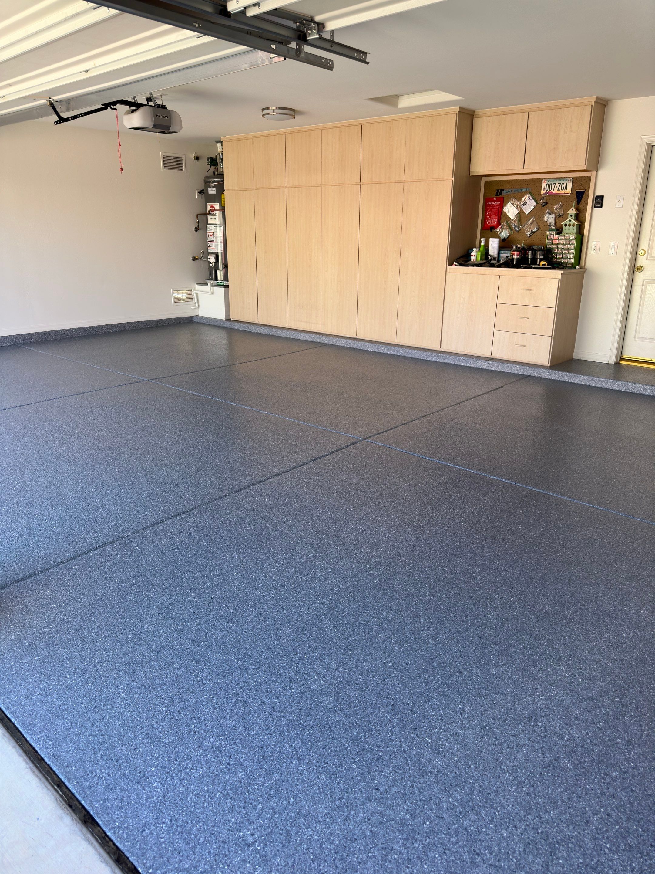 Garage Floor Epoxy - Cave Creek by Crash of Rhinos Painting & Garage Floors